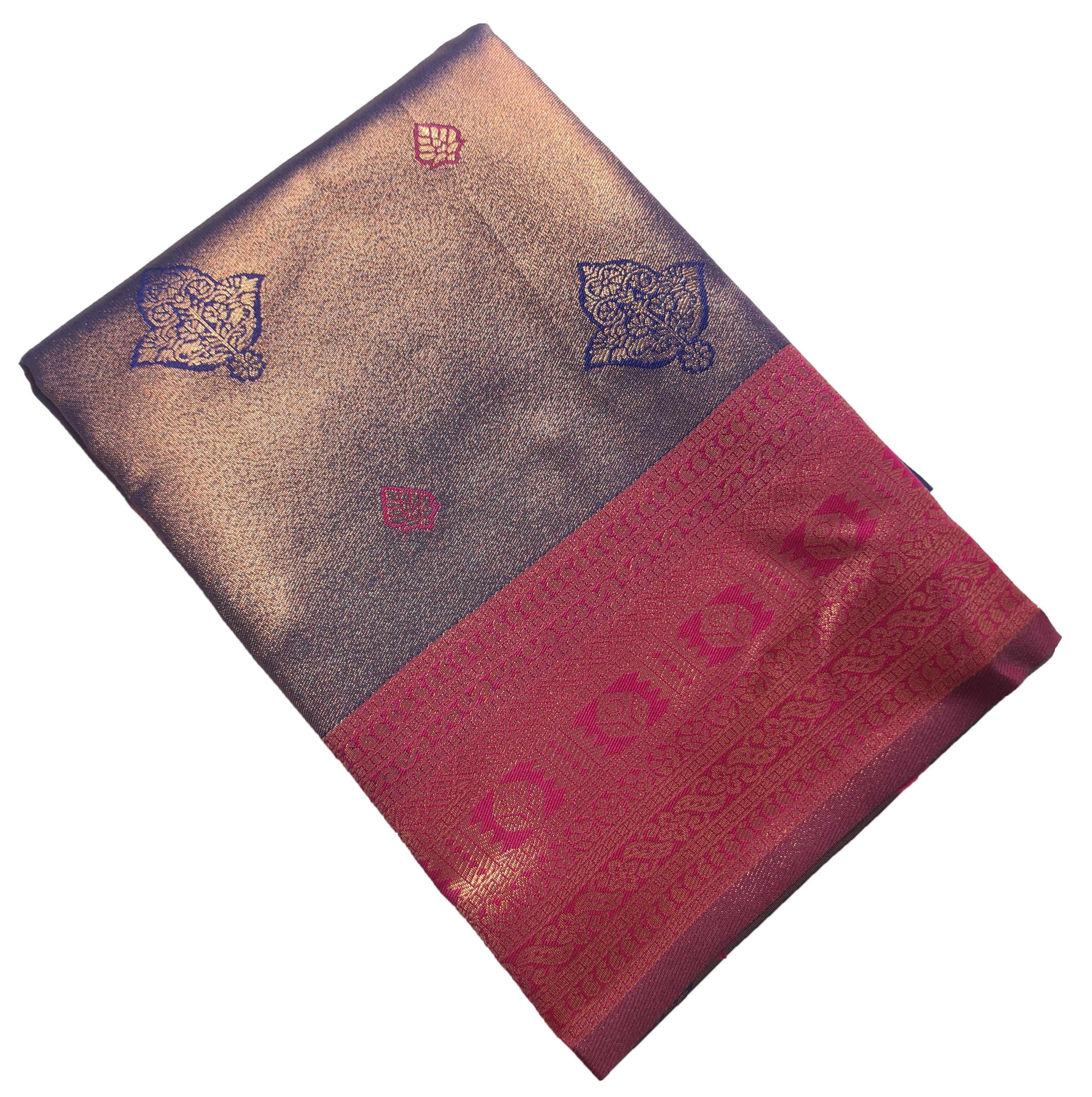 Antique Zari Butta Silk Saree