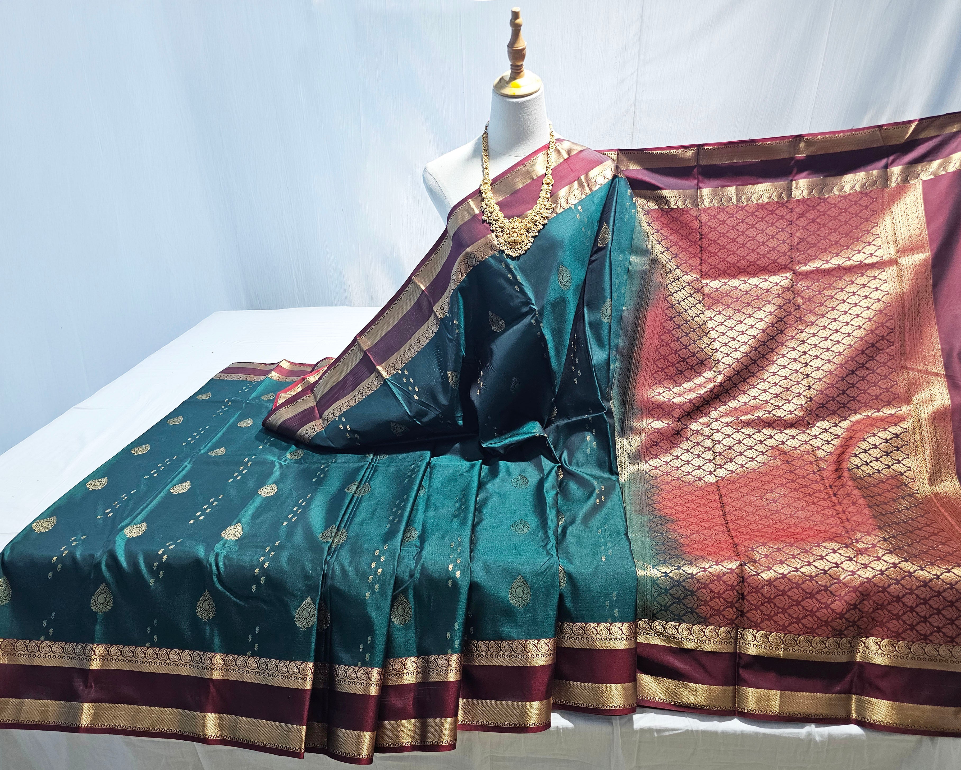 Kanchipuram Pure Soft Silk Saree