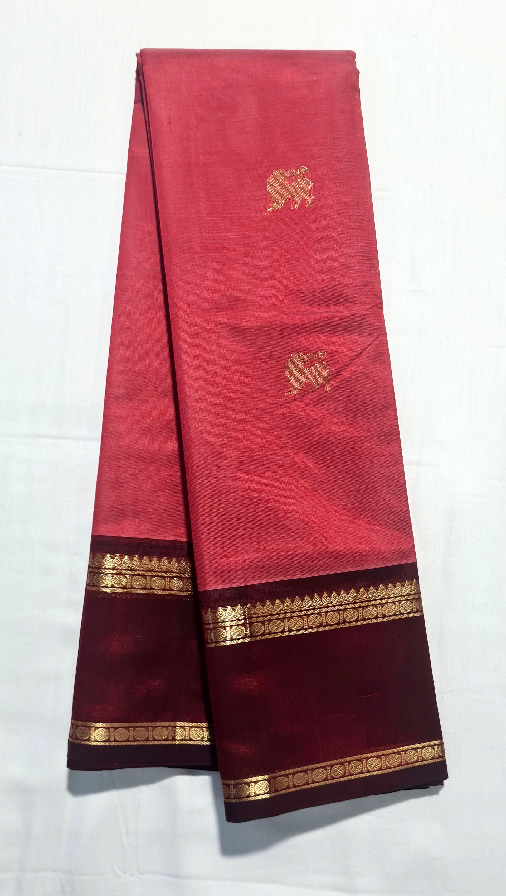 Kanchipuram Pure Silk Cotton Saree