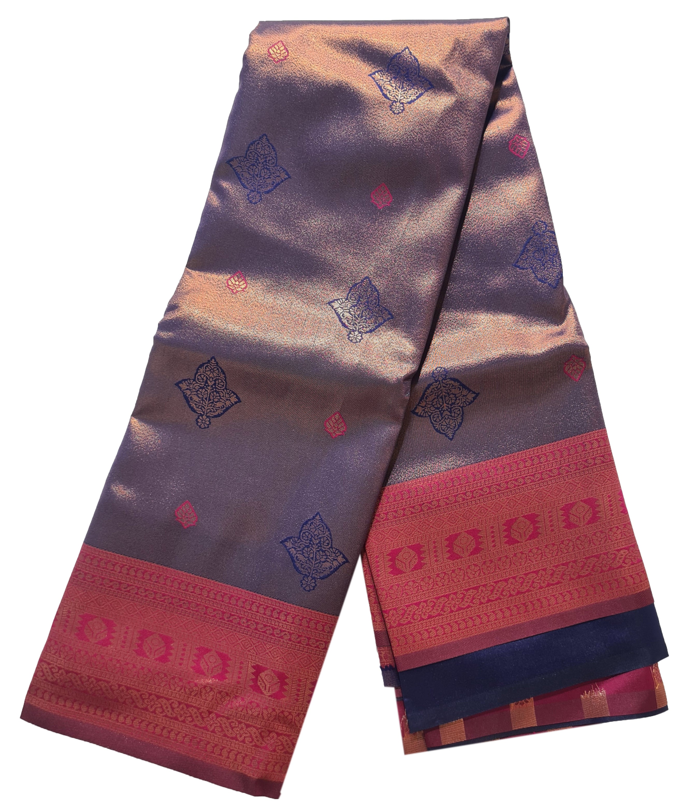 Antique Zari Butta Silk Saree