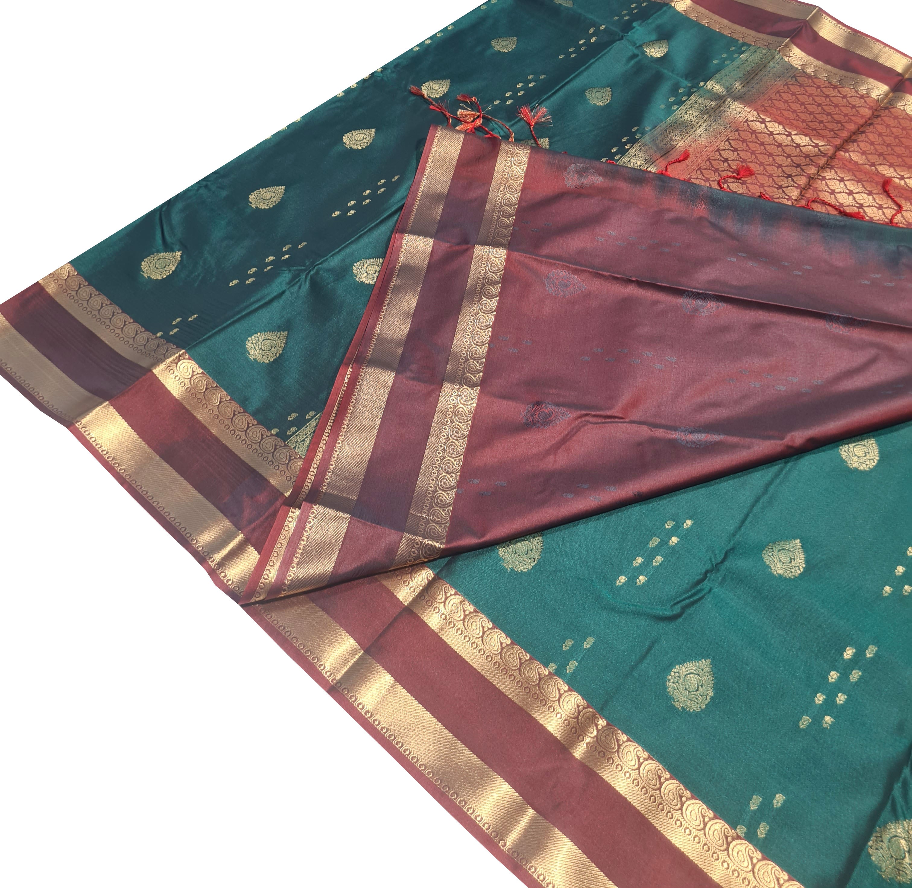 Kanchipuram Pure Soft Silk Saree