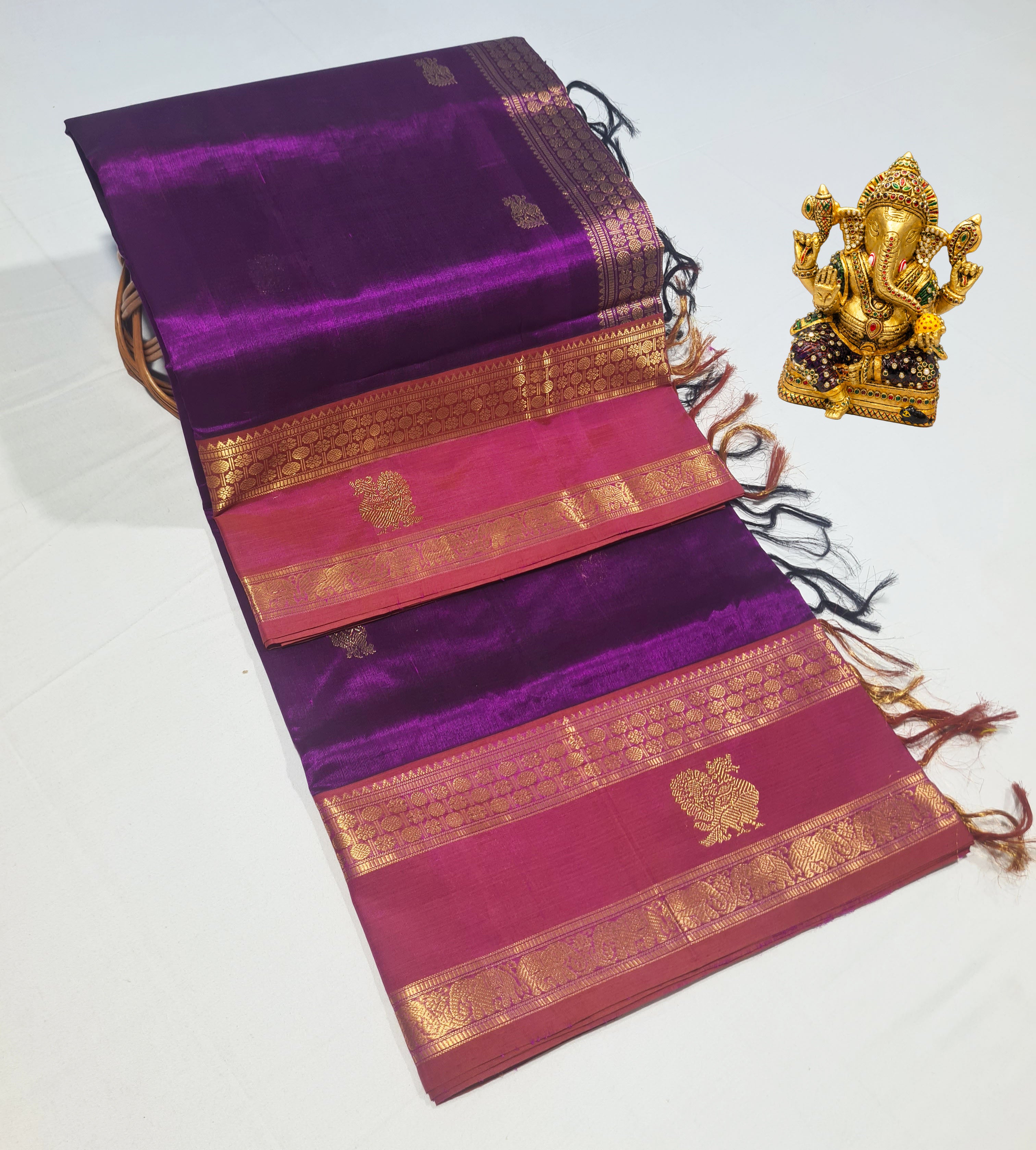 Kanchipuram Pure Silk Cotton Saree