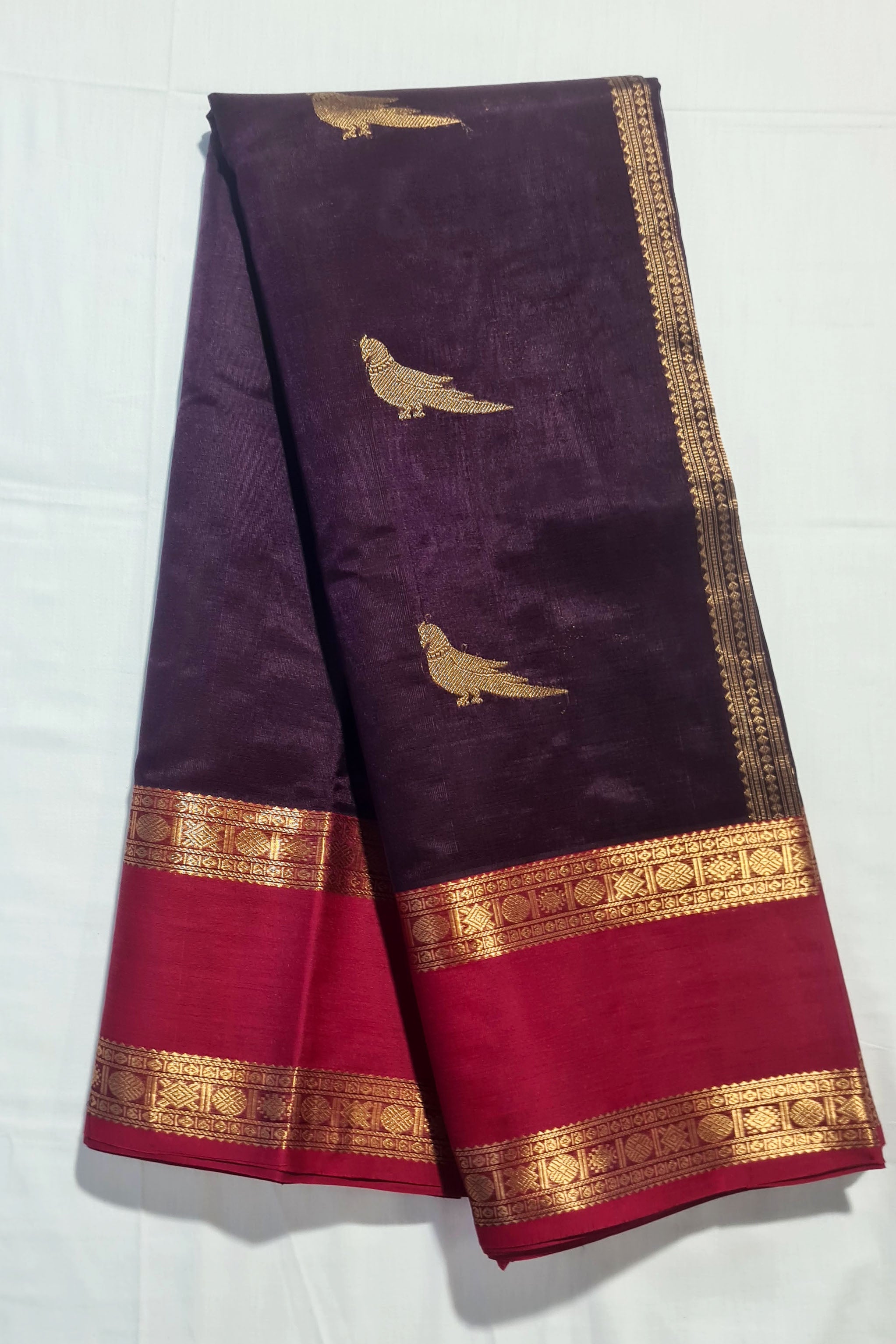 Kanchipuram Pure Silk Cotton Saree