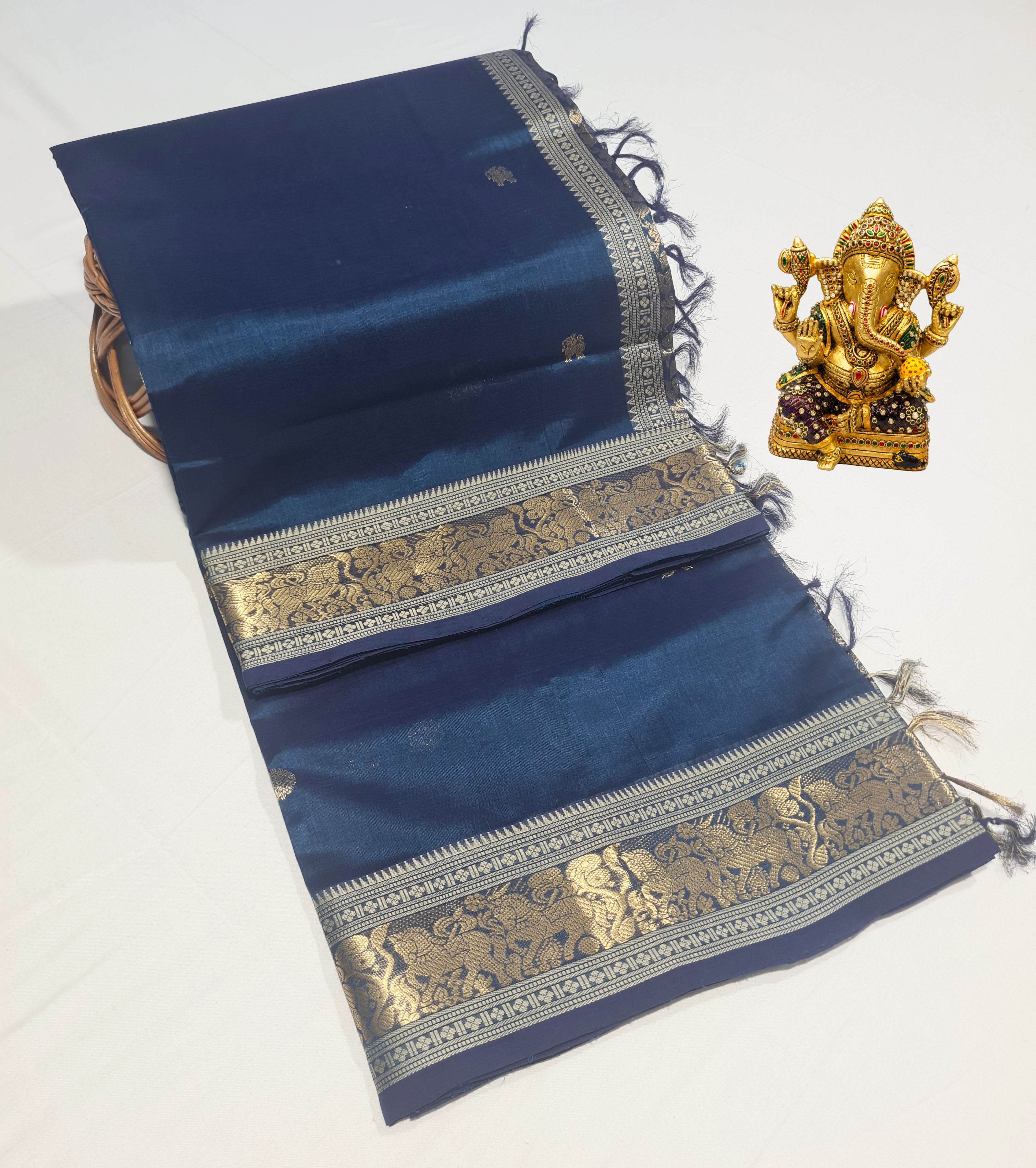 Kanchipuram Pure Silk Cotton Saree