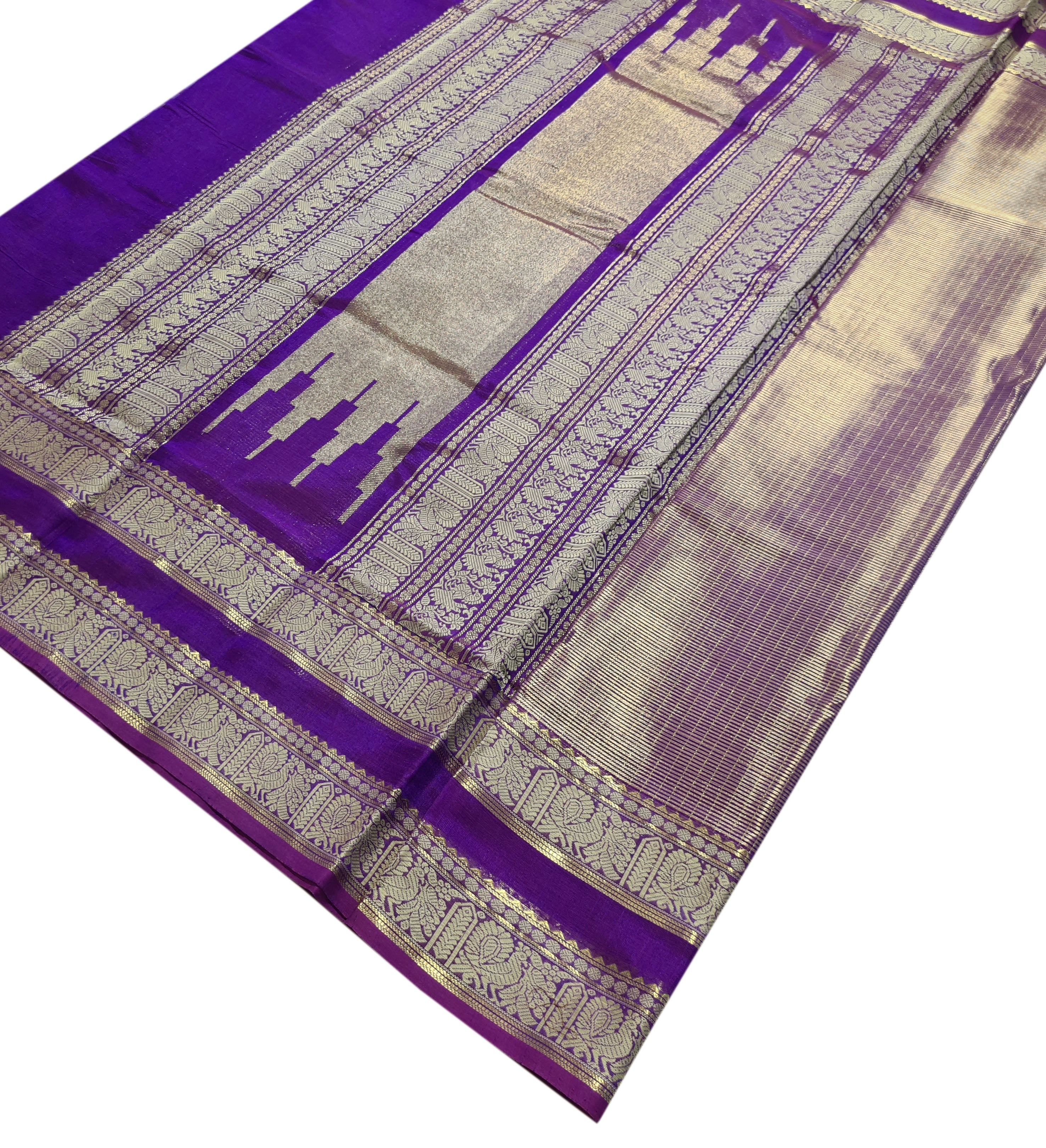 Kanchipuram Pure Silk Cotton Saree