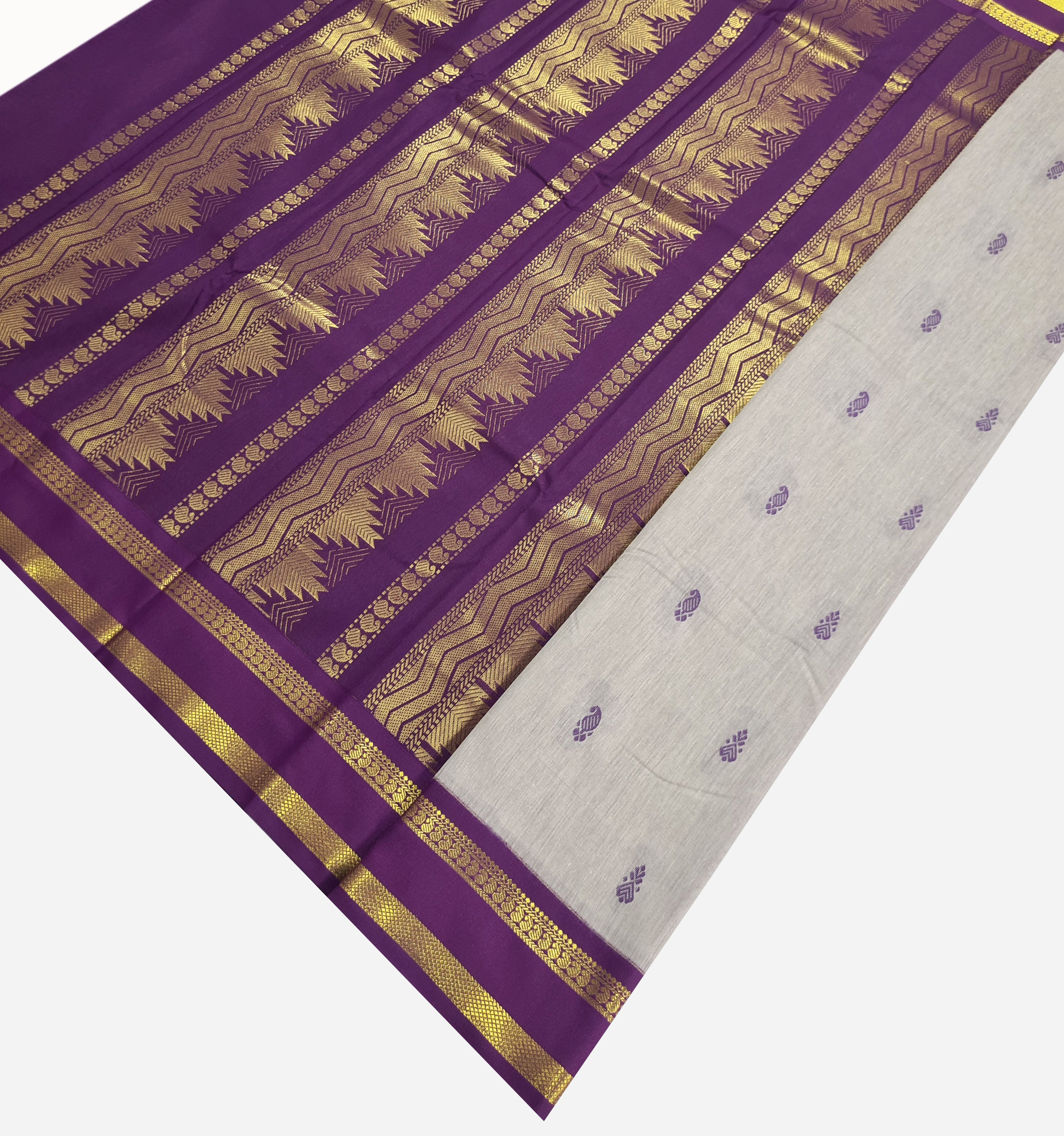 Vairaoosi Agarlic Cotton Silk Sarees