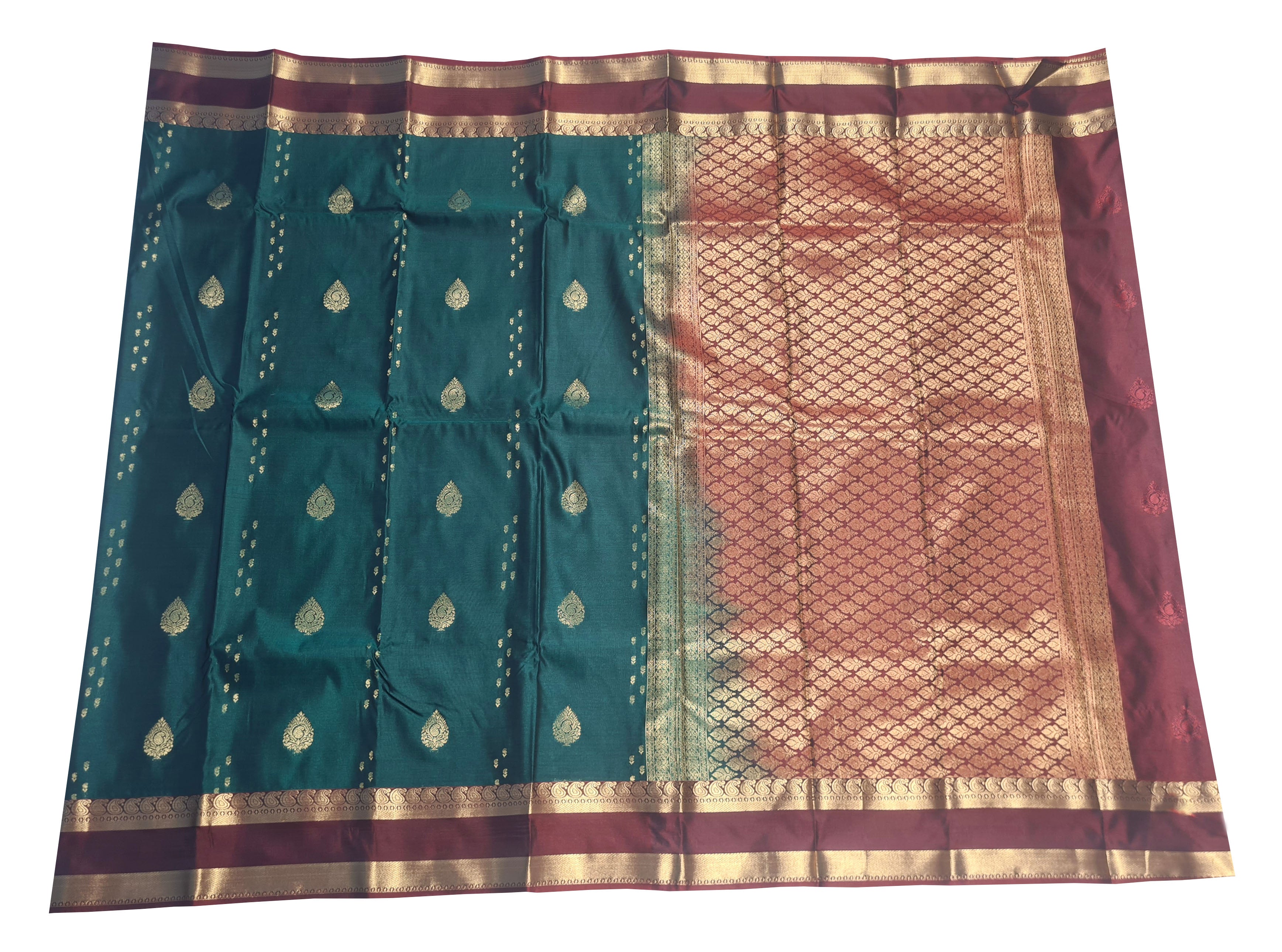 Kanchipuram Pure Soft Silk Saree