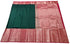 Kanchi Vegan Silk Saree With Contrast Blouse and Rich Jari Pallu