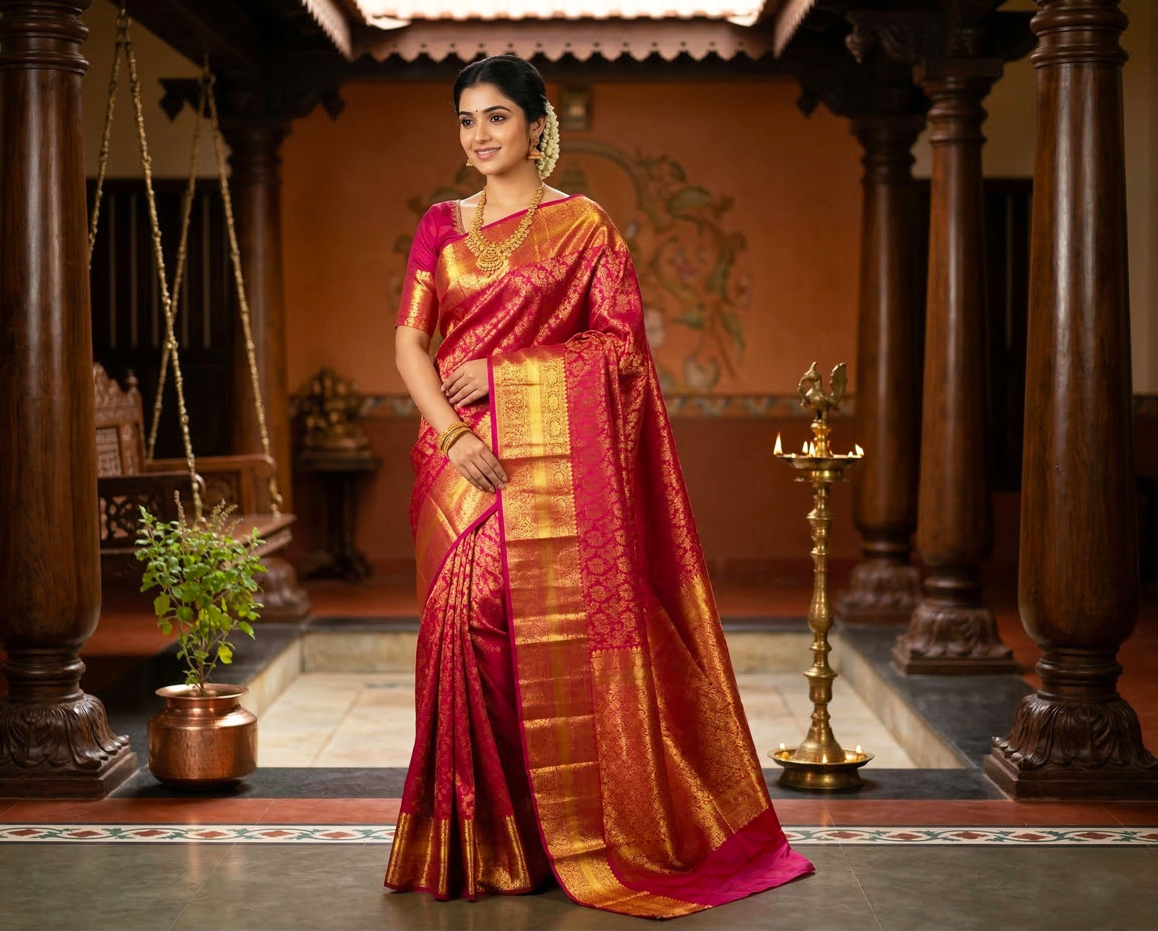 Kanchipuram Pure Silk Saree
