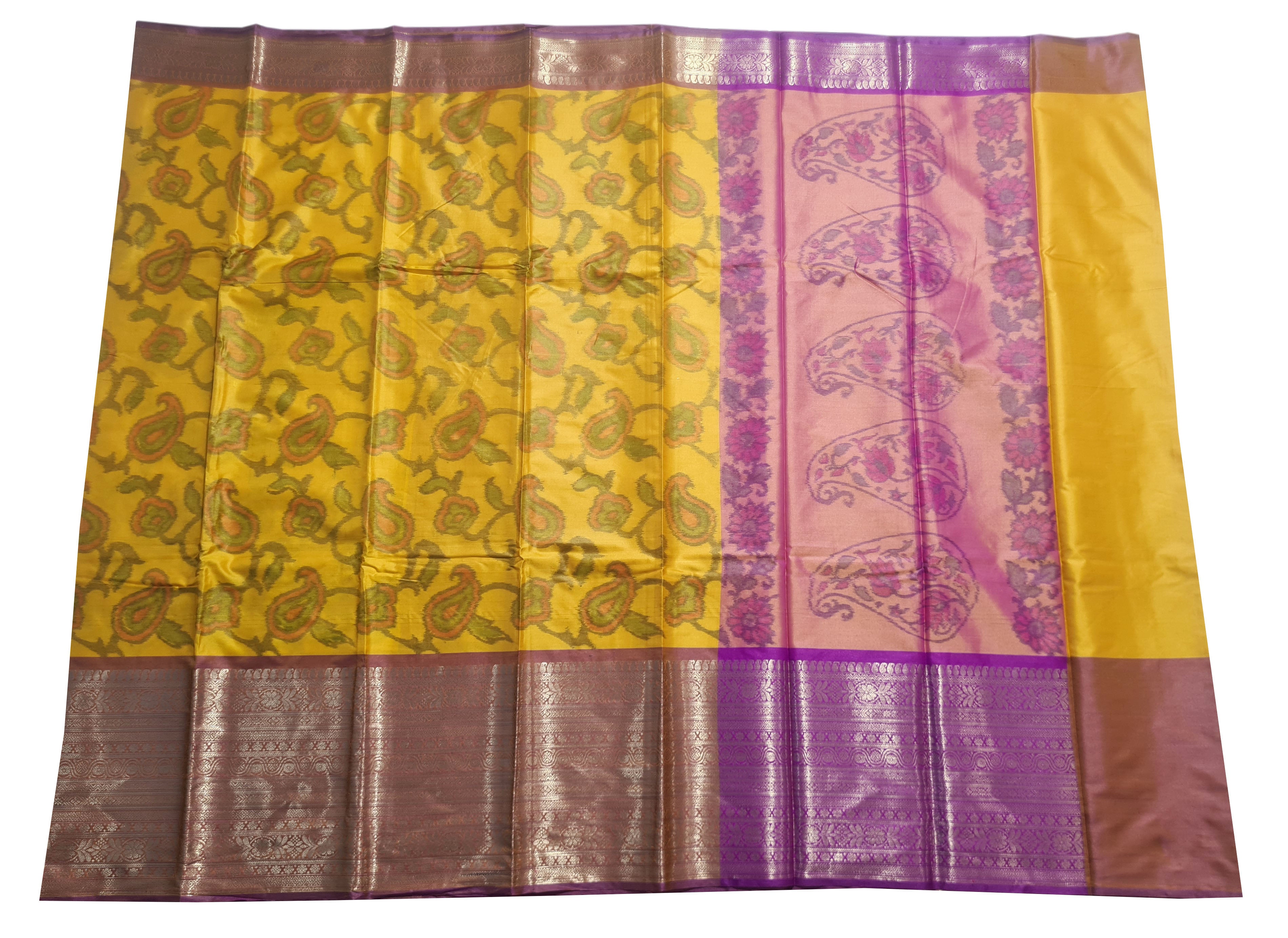 Big Border Pochampalli Sarees