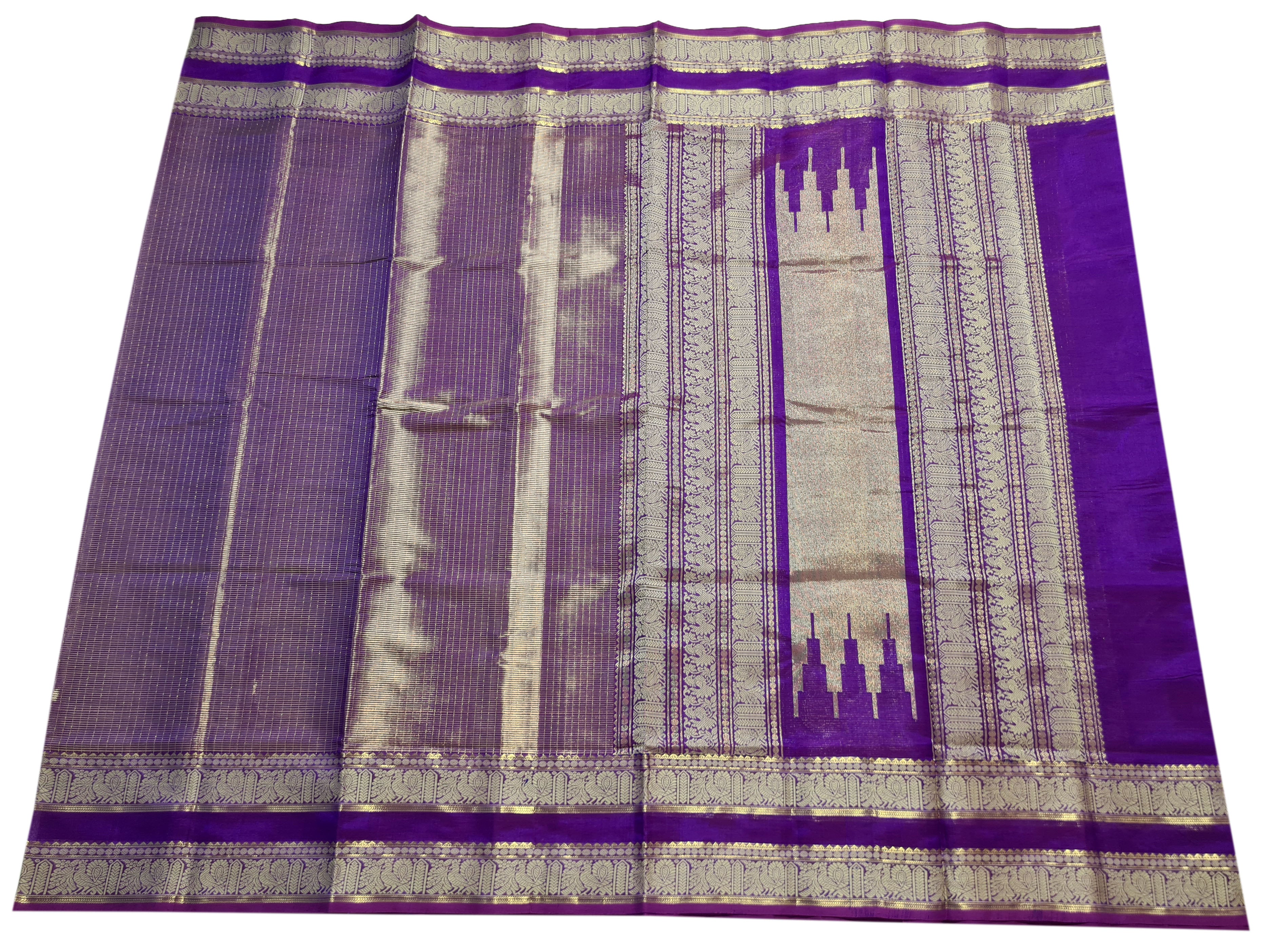 Kanchipuram Pure Silk Cotton Saree