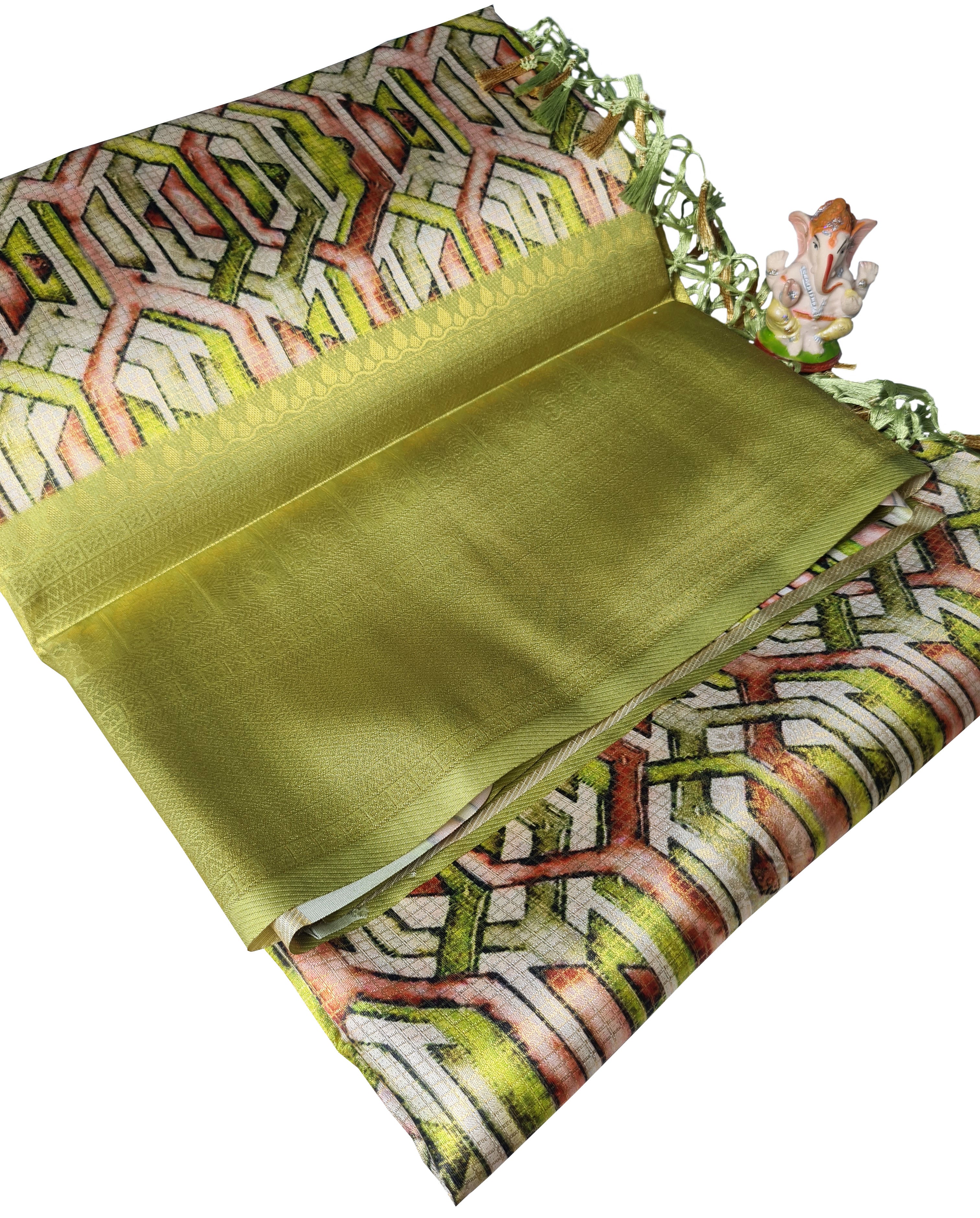Digital Kubera Silk Sarees