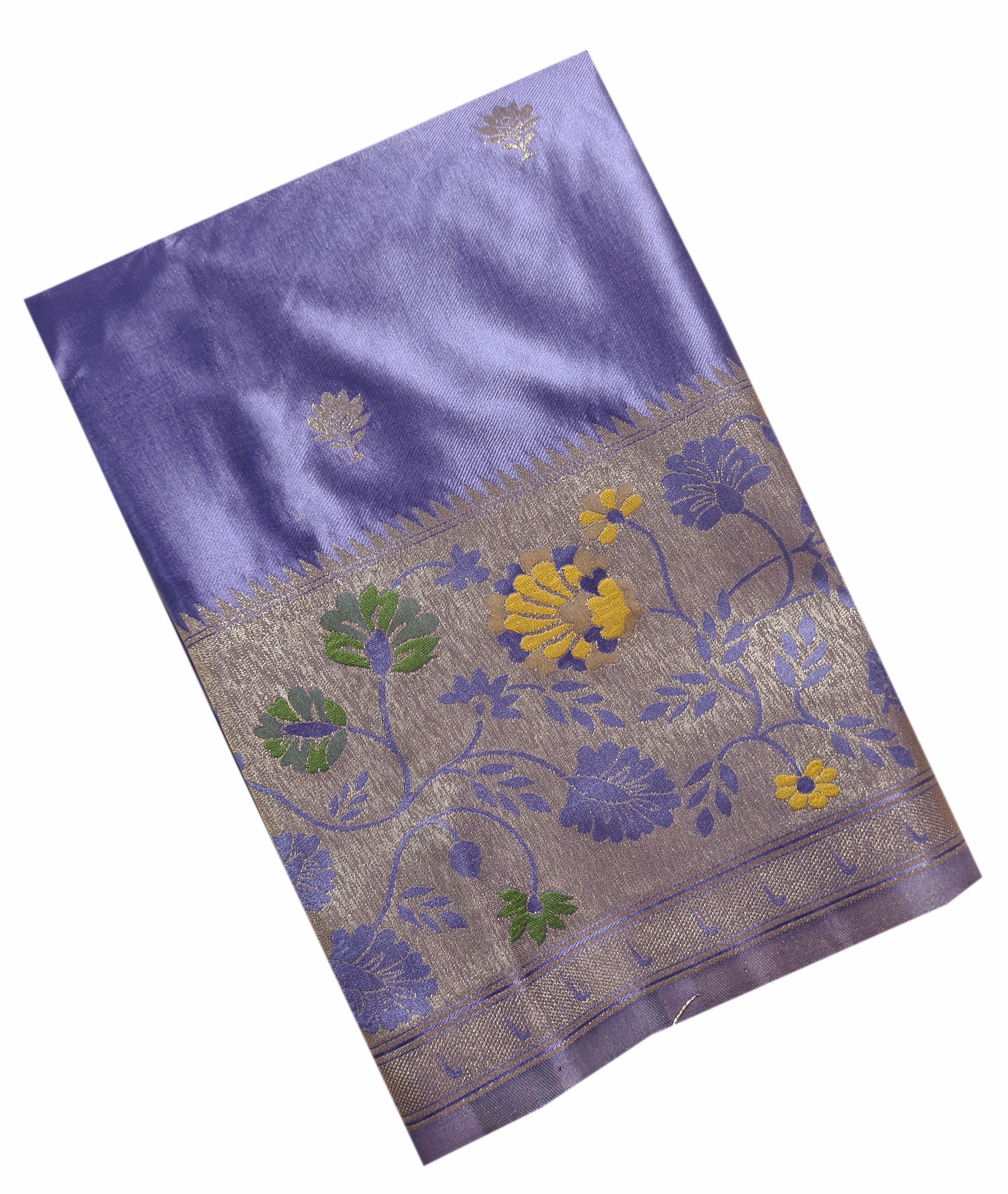 Bengaluru Crape Antic Silk Meena Sarees