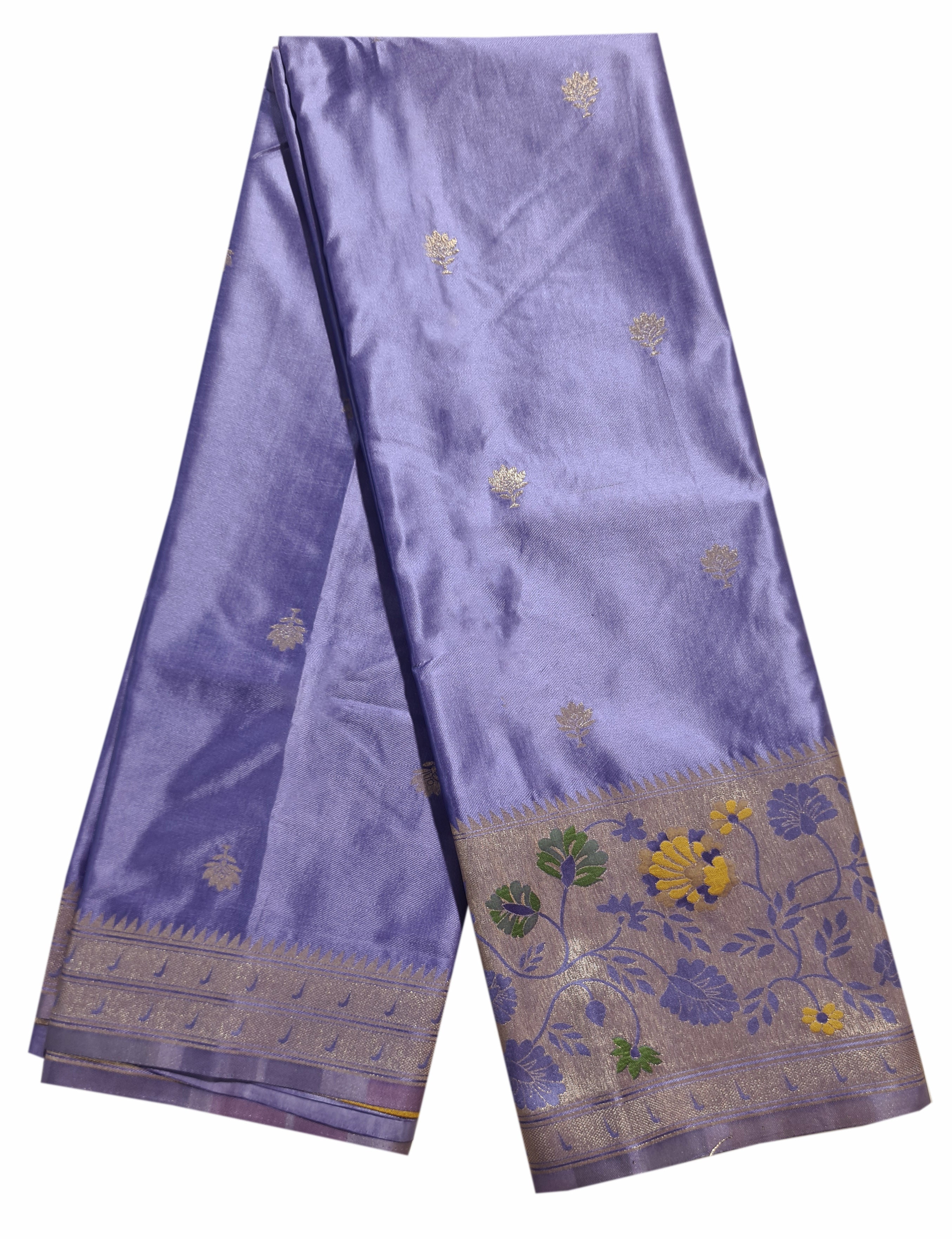 Bengaluru Crape Antic Silk Meena Sarees