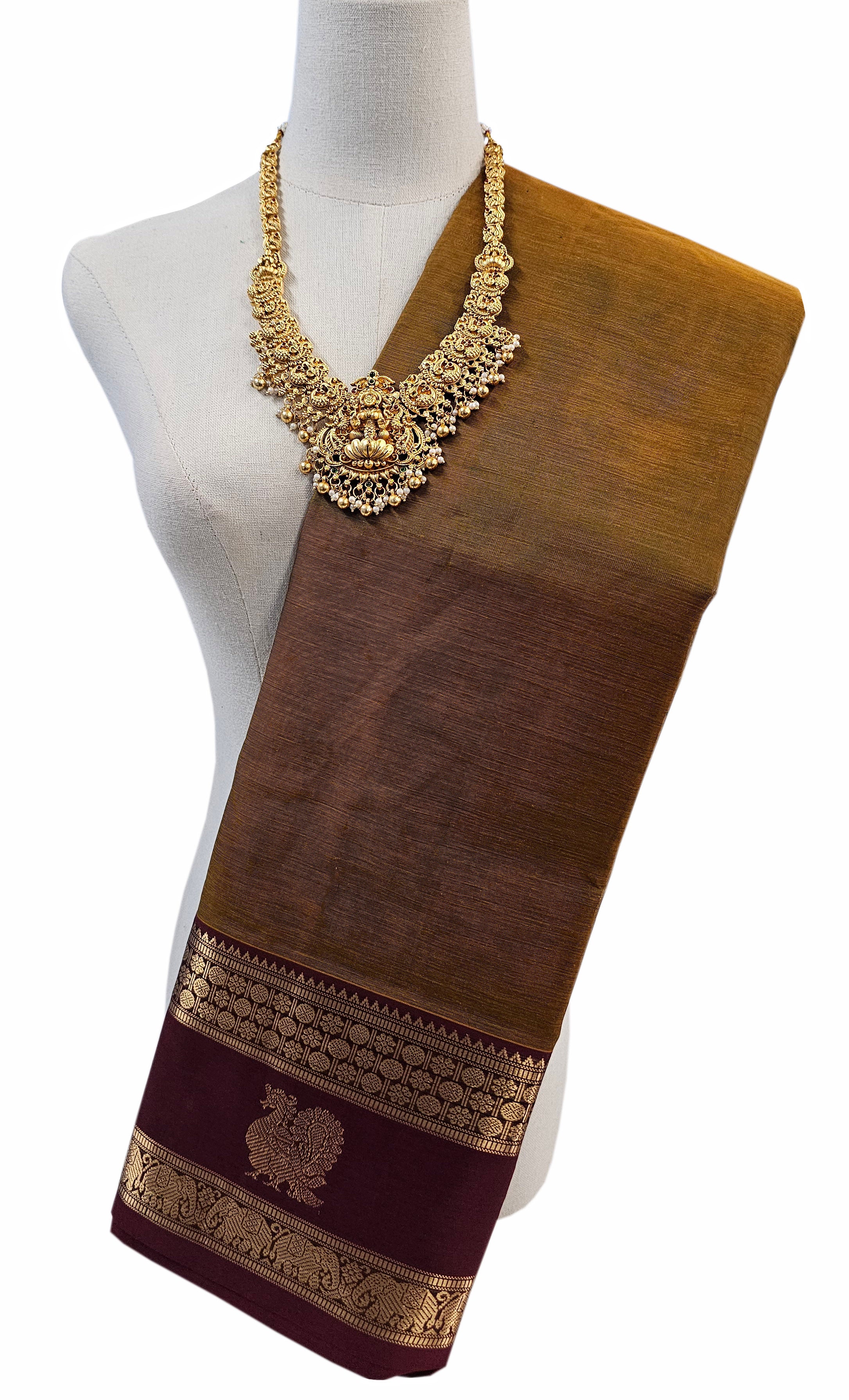 Kanchipuram Pure Silk Cotton Saree
