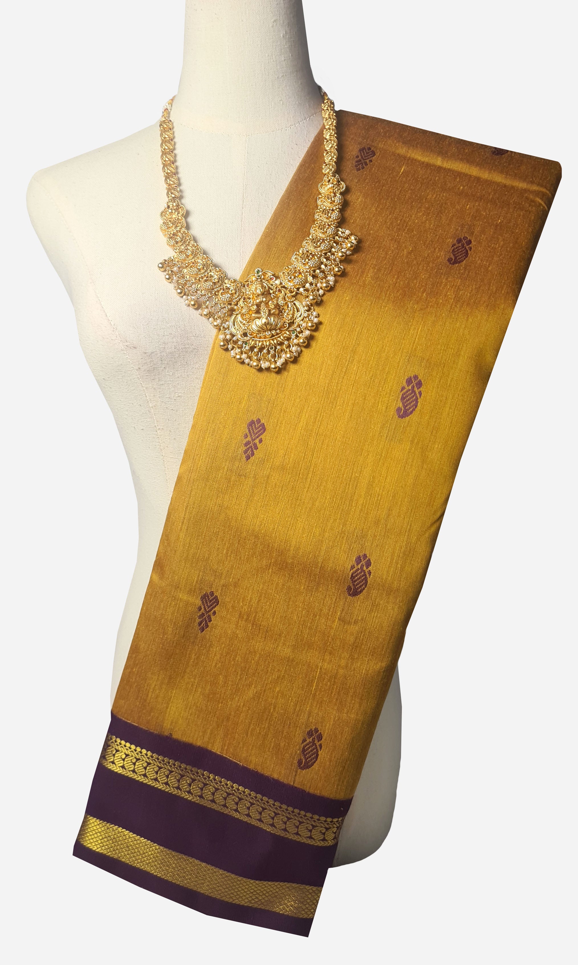 Vairaoosi Agarlic Cotton Silk Sarees