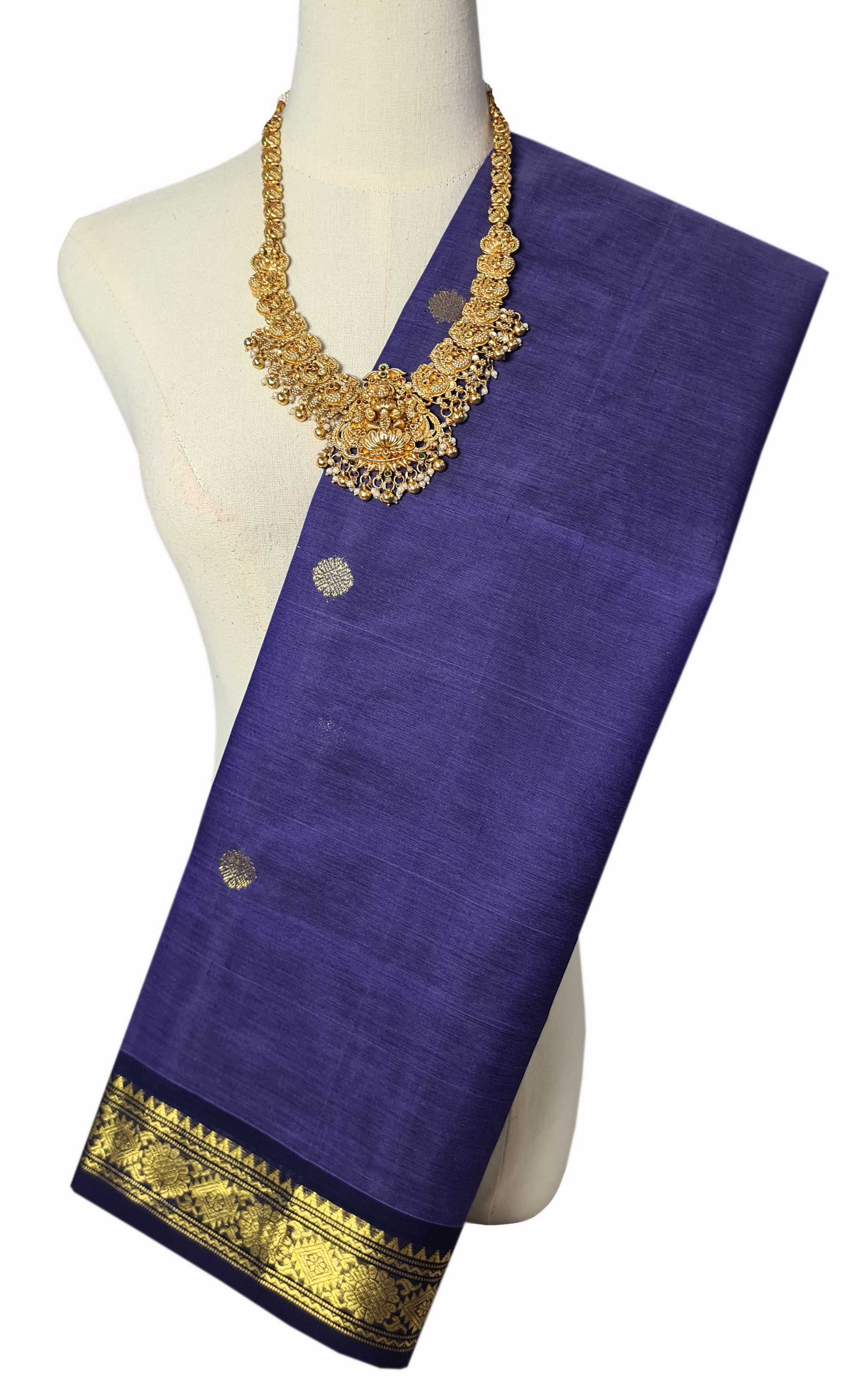 Kanchipuram Pure Silk Cotton Saree