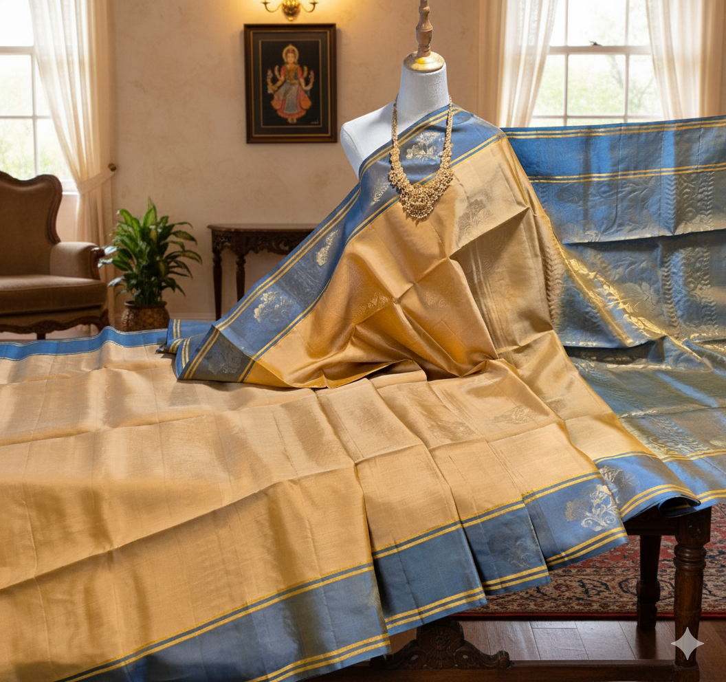 Kanchipuram Pure Soft Silk Saree