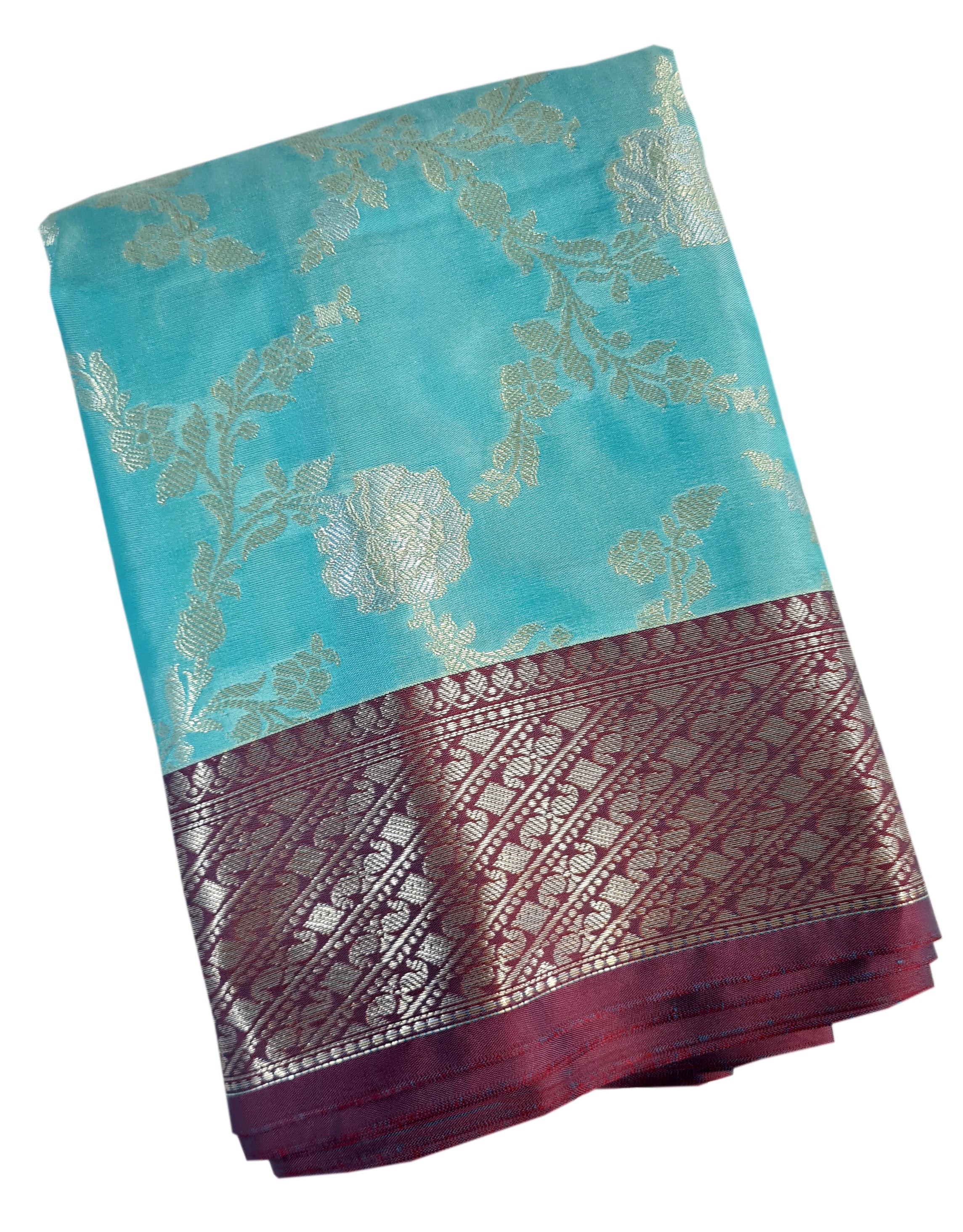 Banarasi Katan Jaal Silk Sarees