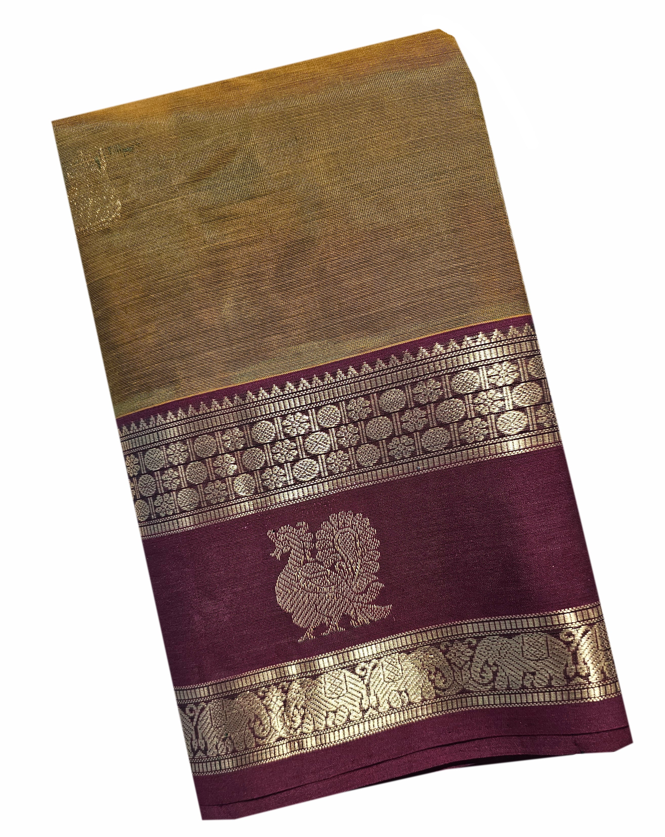 Kanchipuram Pure Silk Cotton Saree