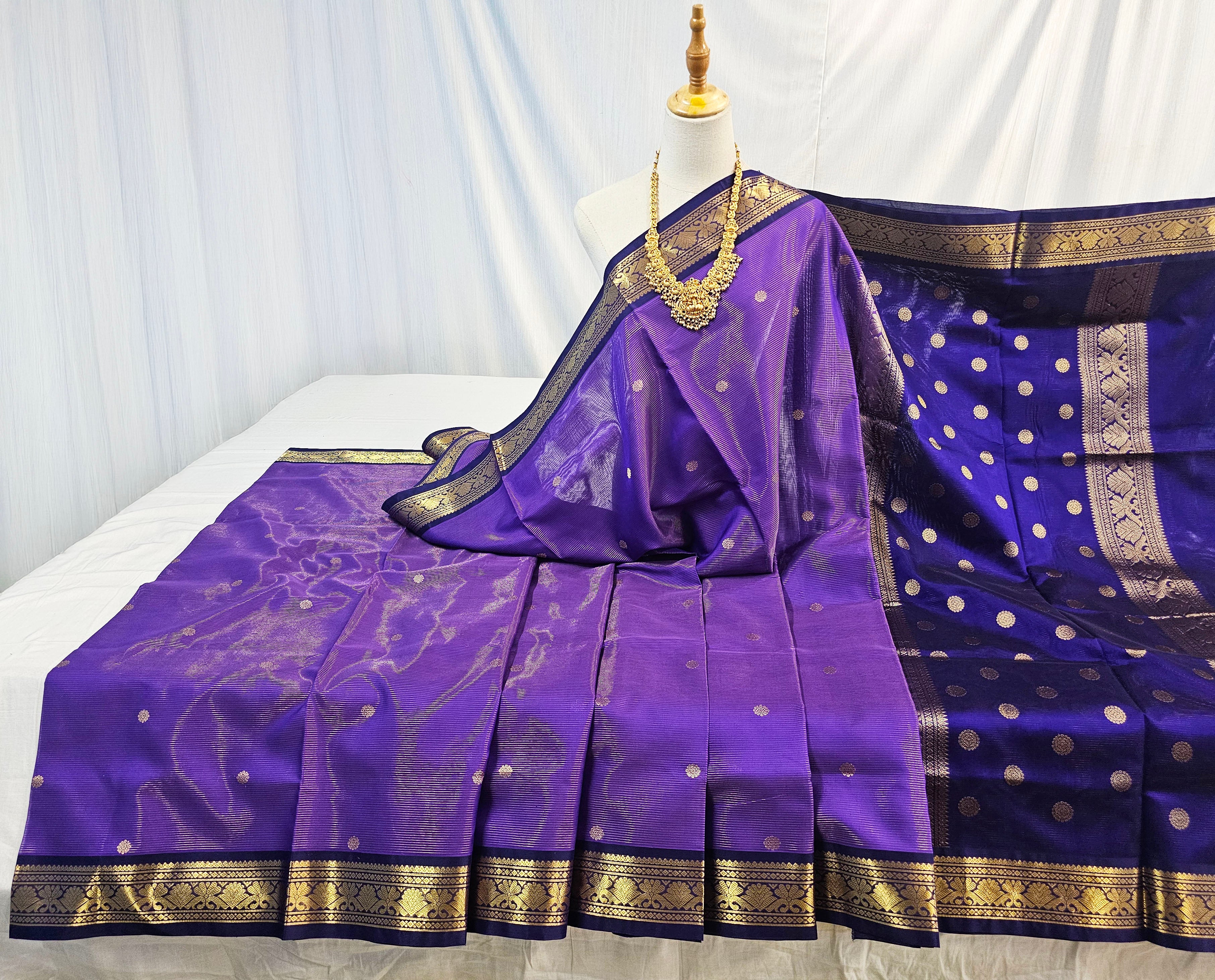 Kanchipuram Pure Silk Cotton Saree