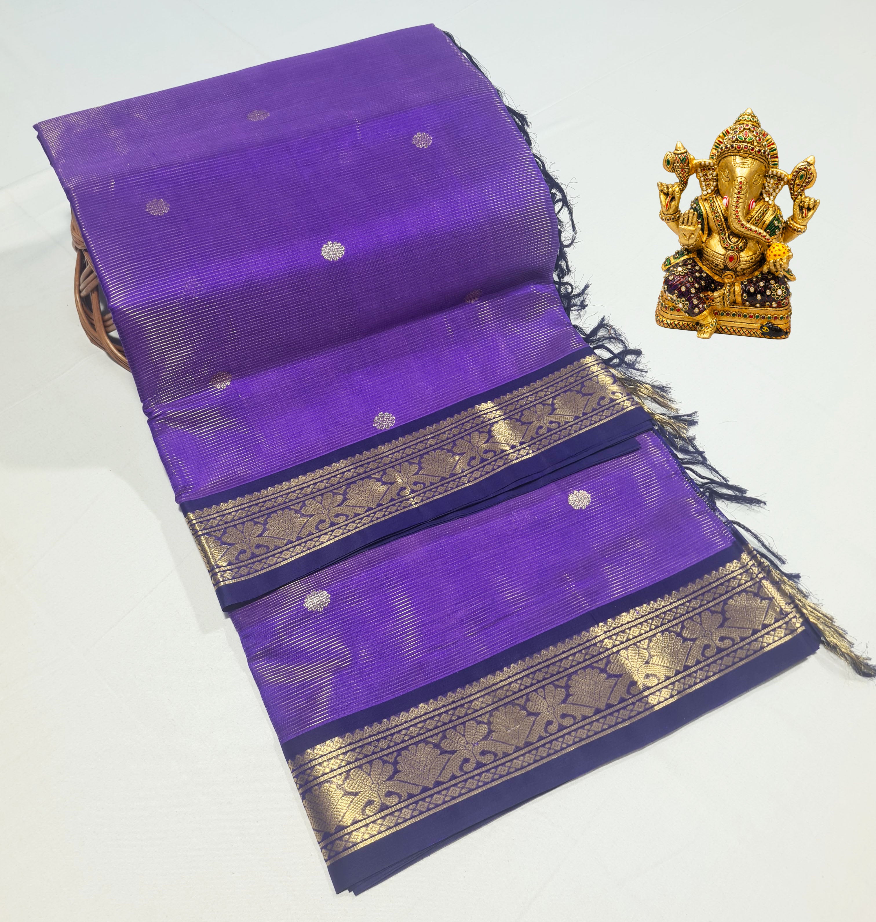 Kanchipuram Pure Silk Cotton Saree