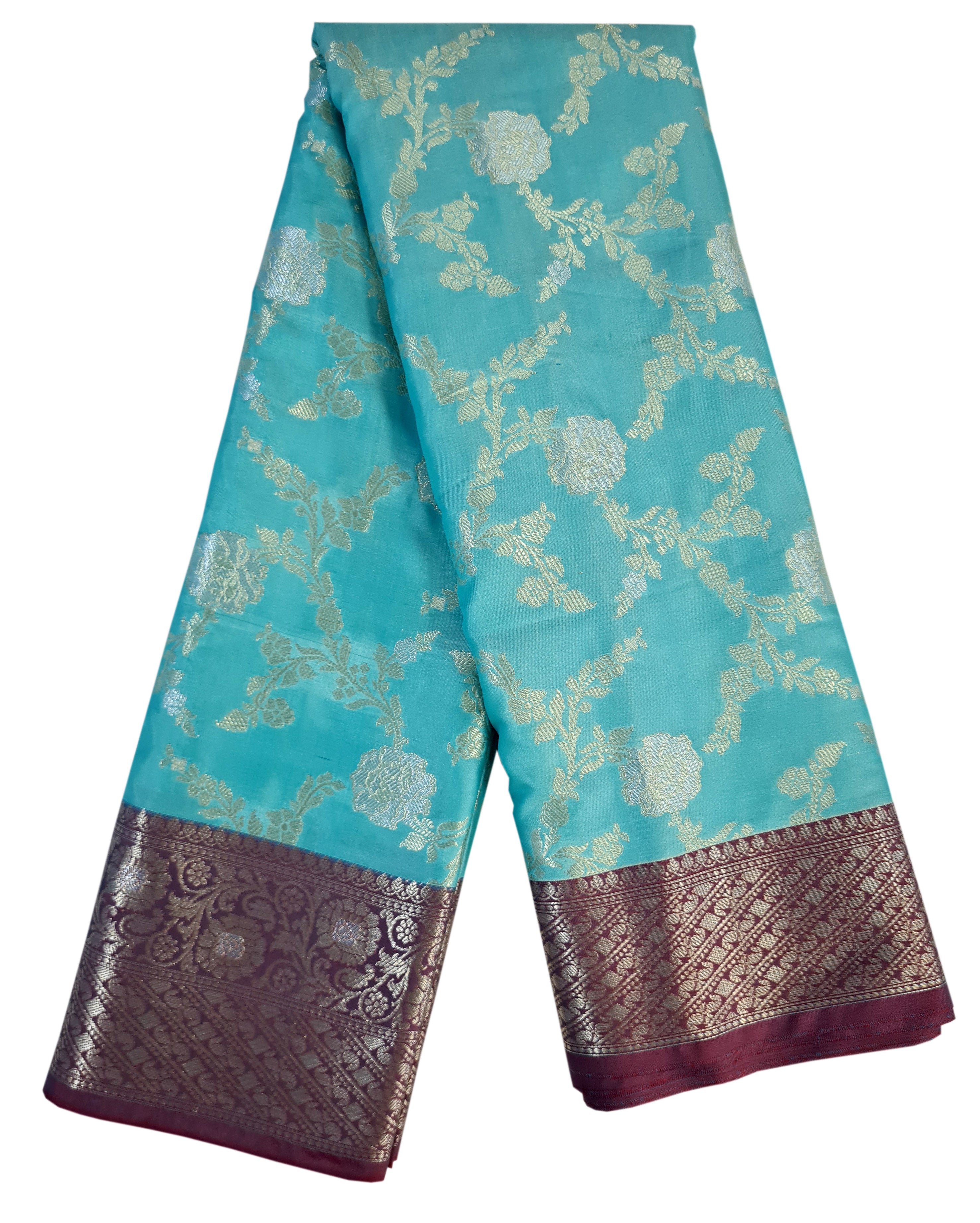 Banarasi Katan Jaal Silk Sarees