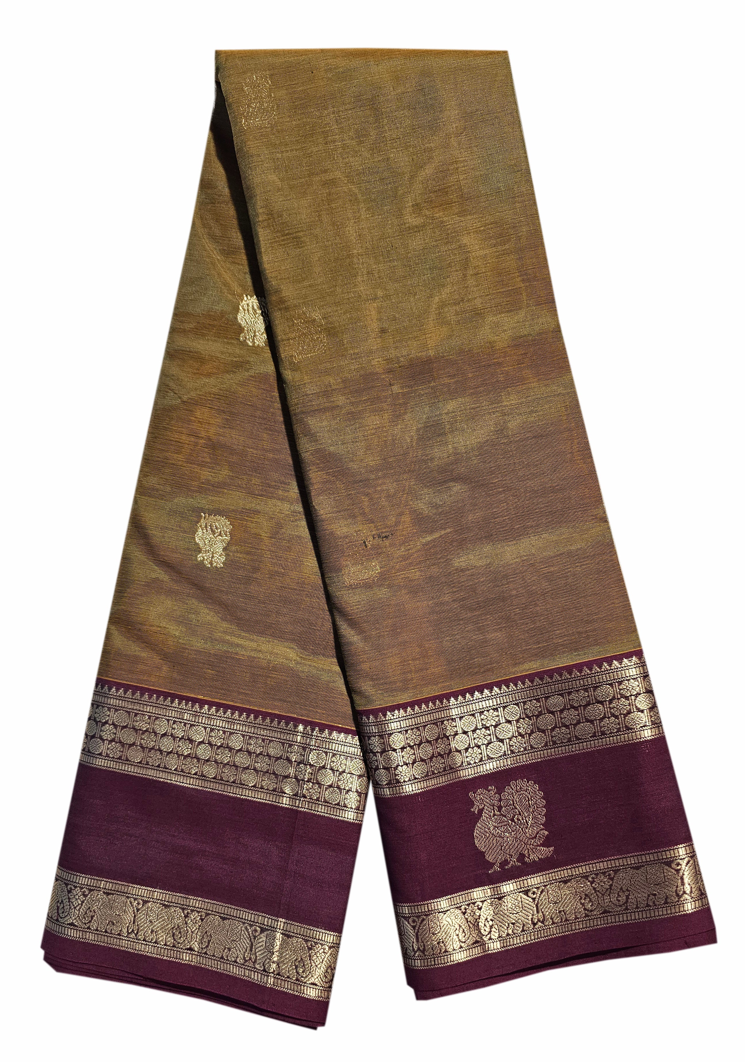 Kanchipuram Pure Silk Cotton Saree
