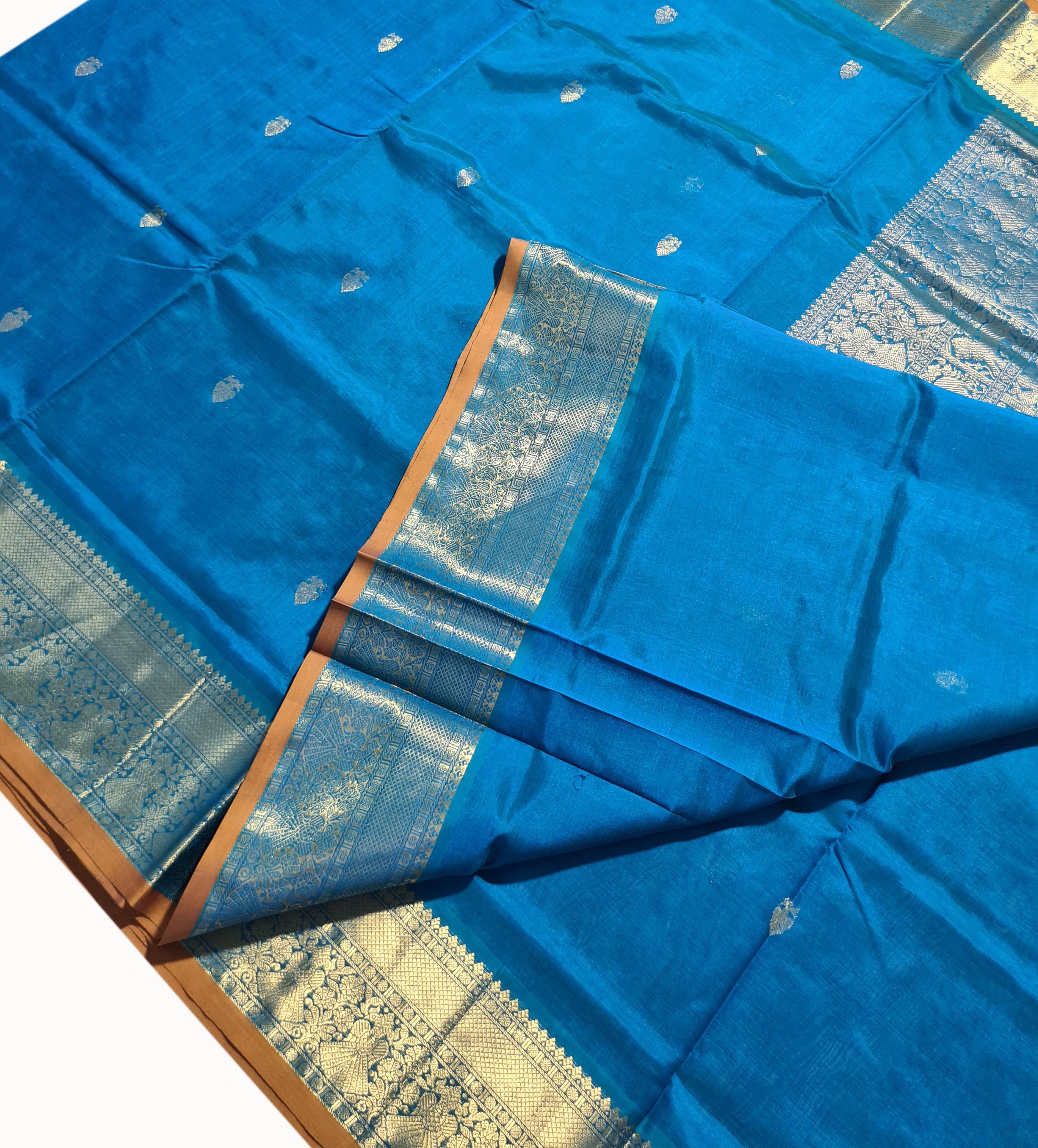 Kanchipuram Pure Silk Cotton Saree