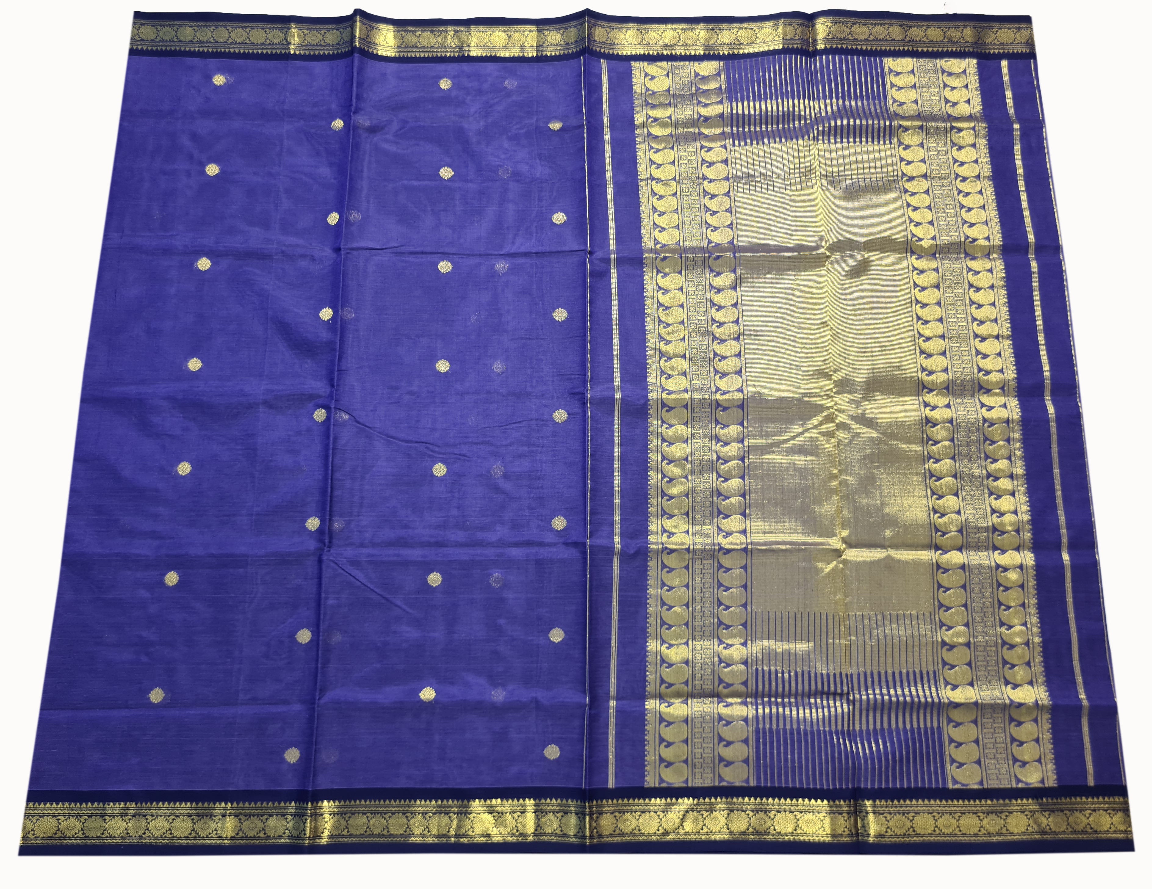 Kanchipuram Pure Silk Cotton Saree