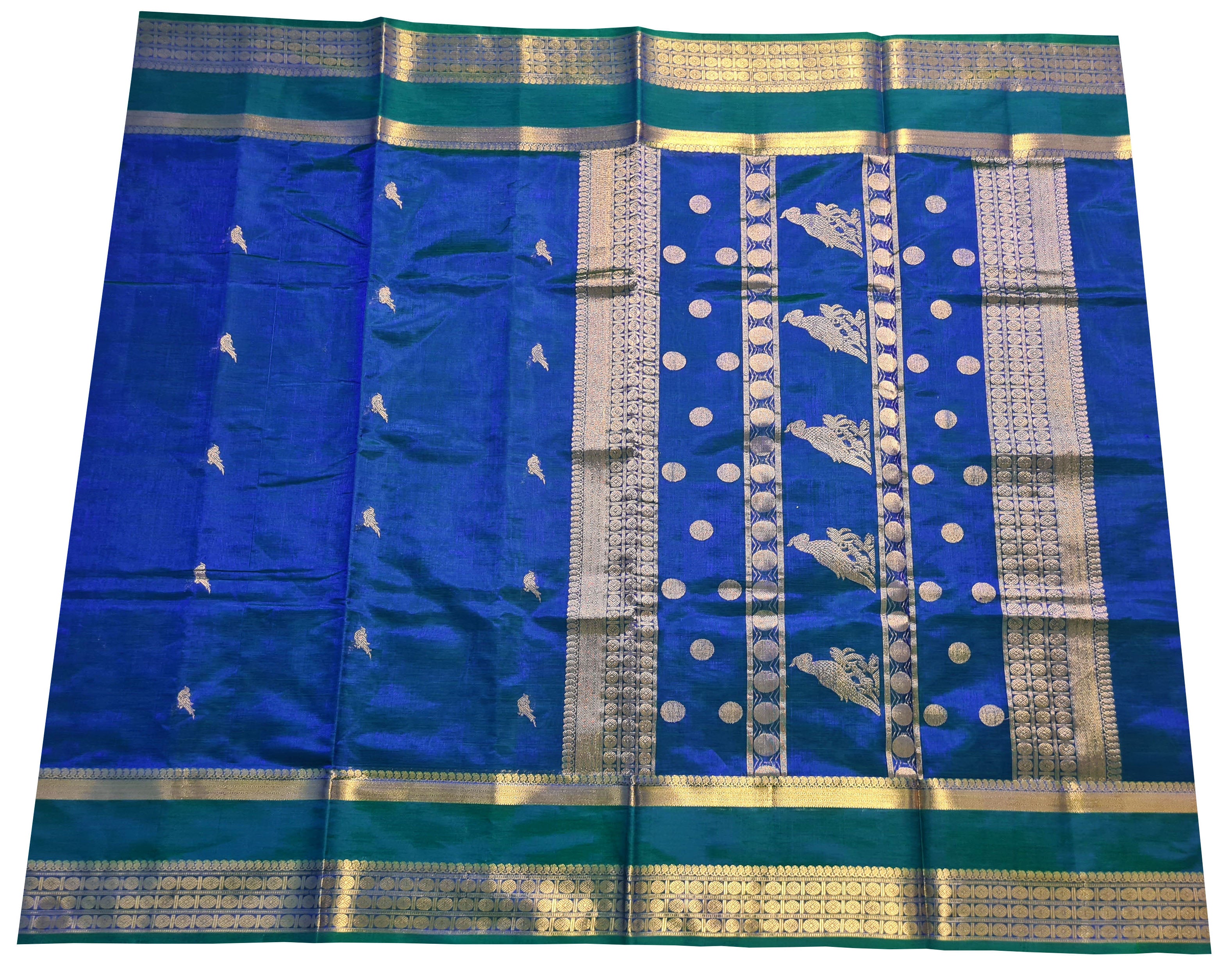 Kanchipuram Pure Silk Cotton Saree