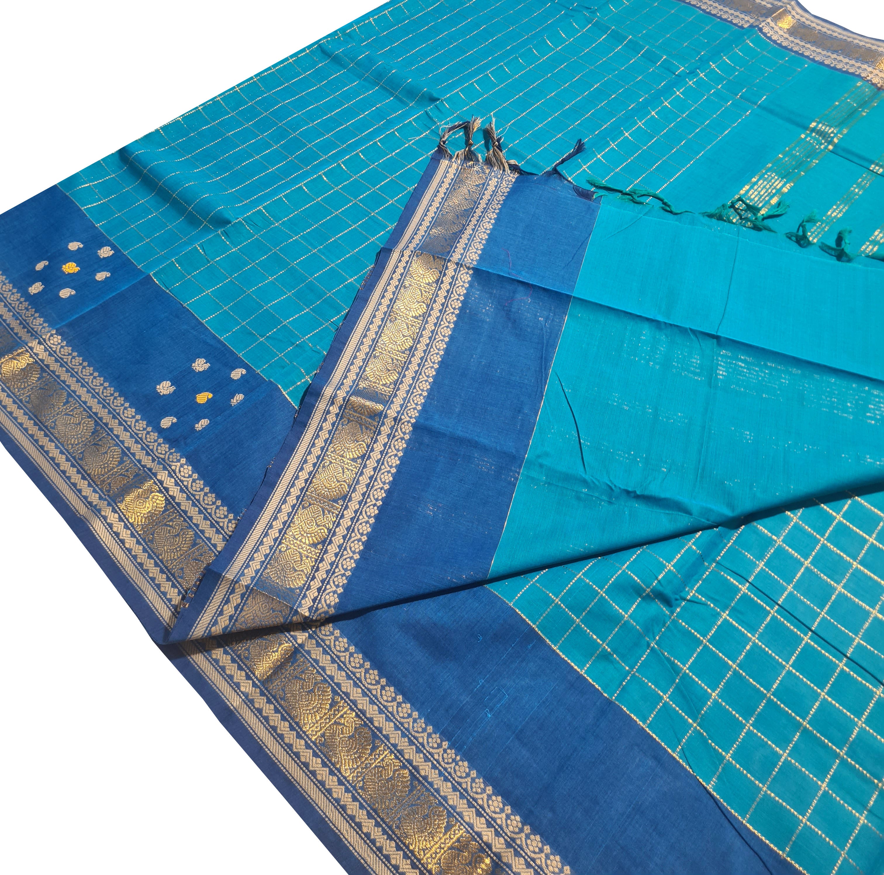 Kanchipuram Agarlic Cotton Sarees
