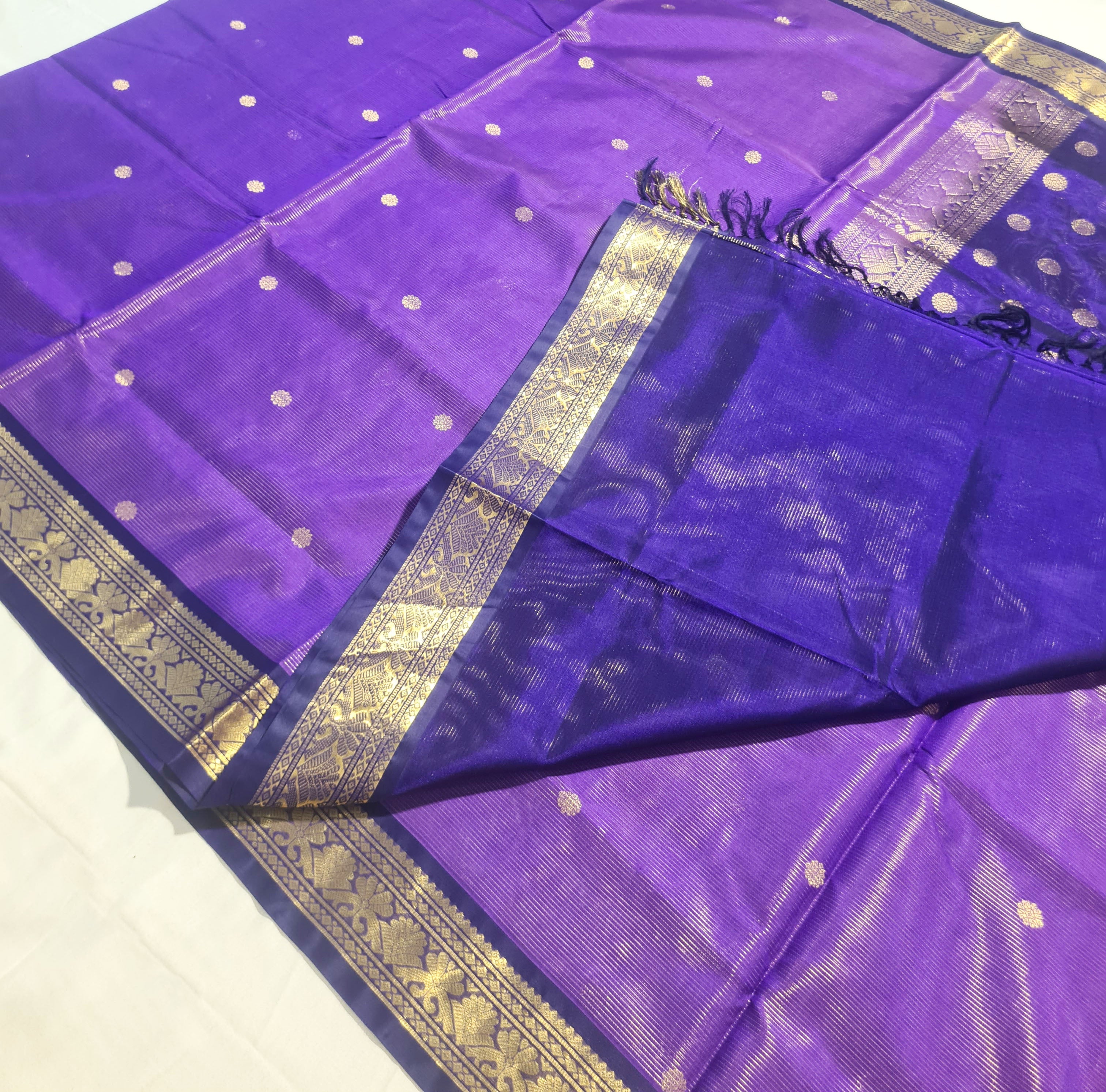 Kanchipuram Pure Silk Cotton Saree
