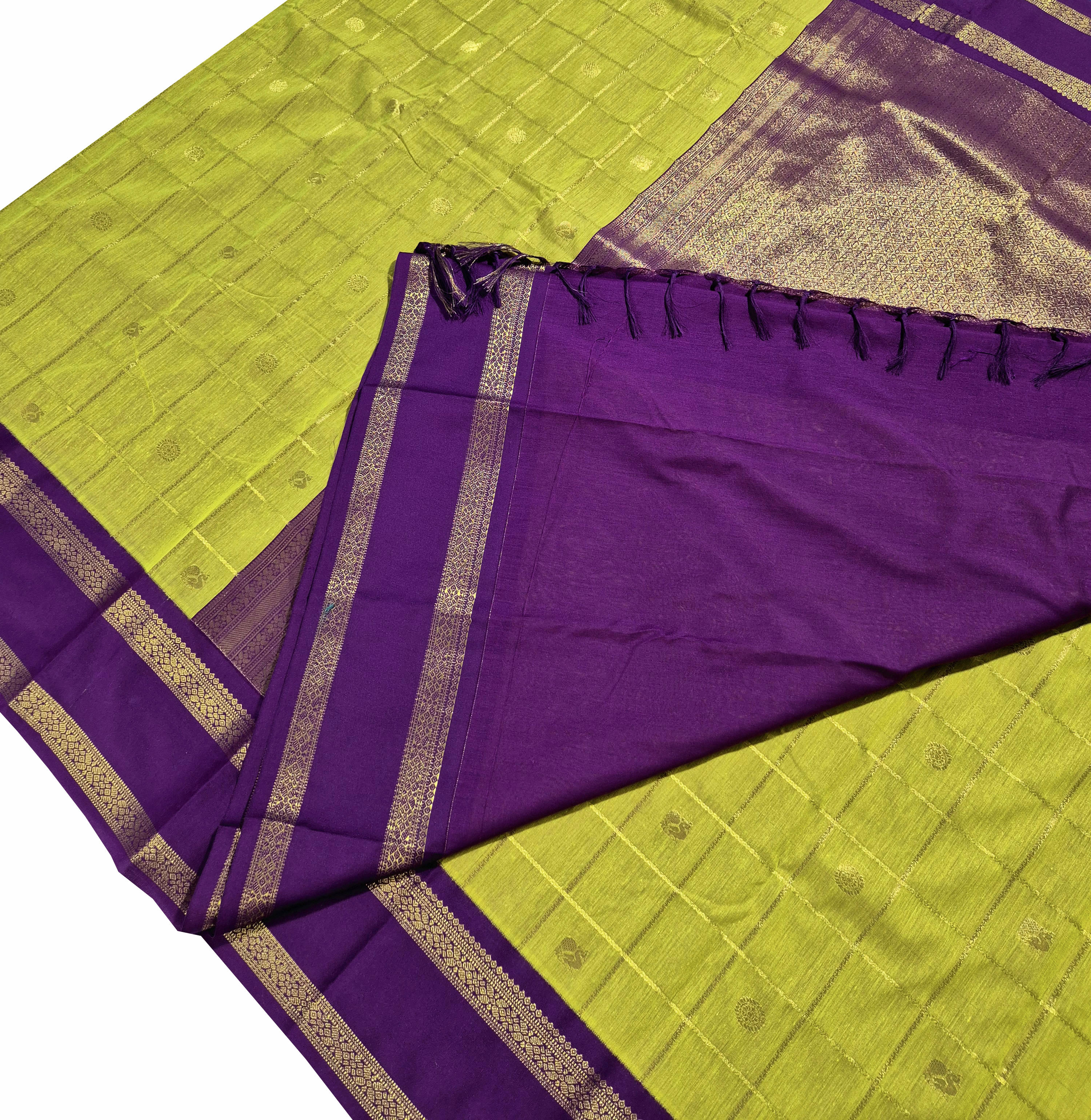 Kanchipuram Pure Cotton Sarees