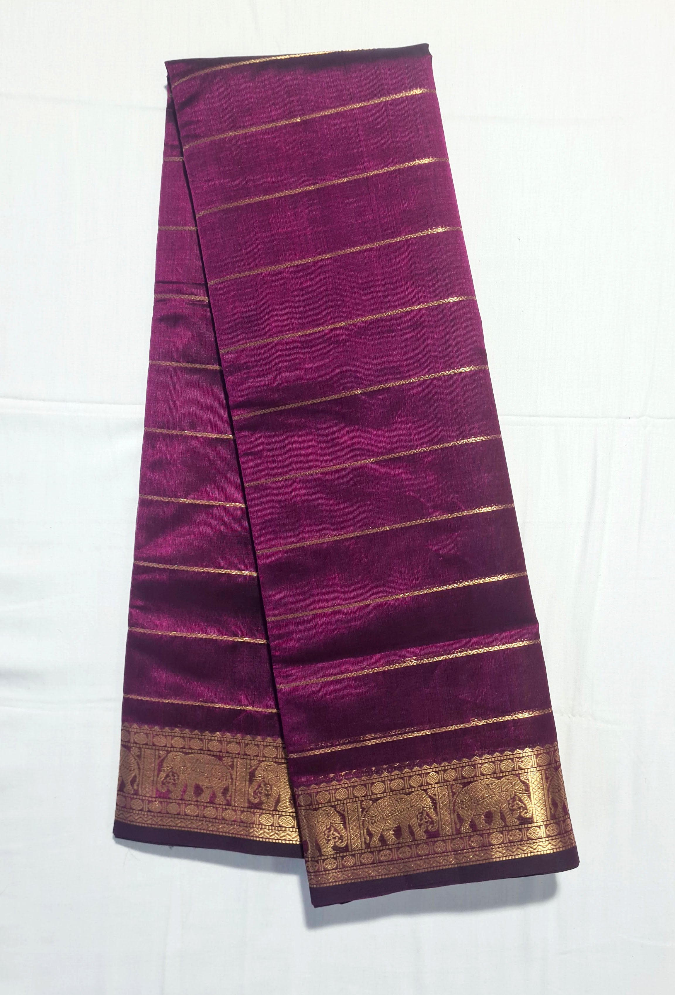 Kanchipuram Pure Silk Cotton Saree