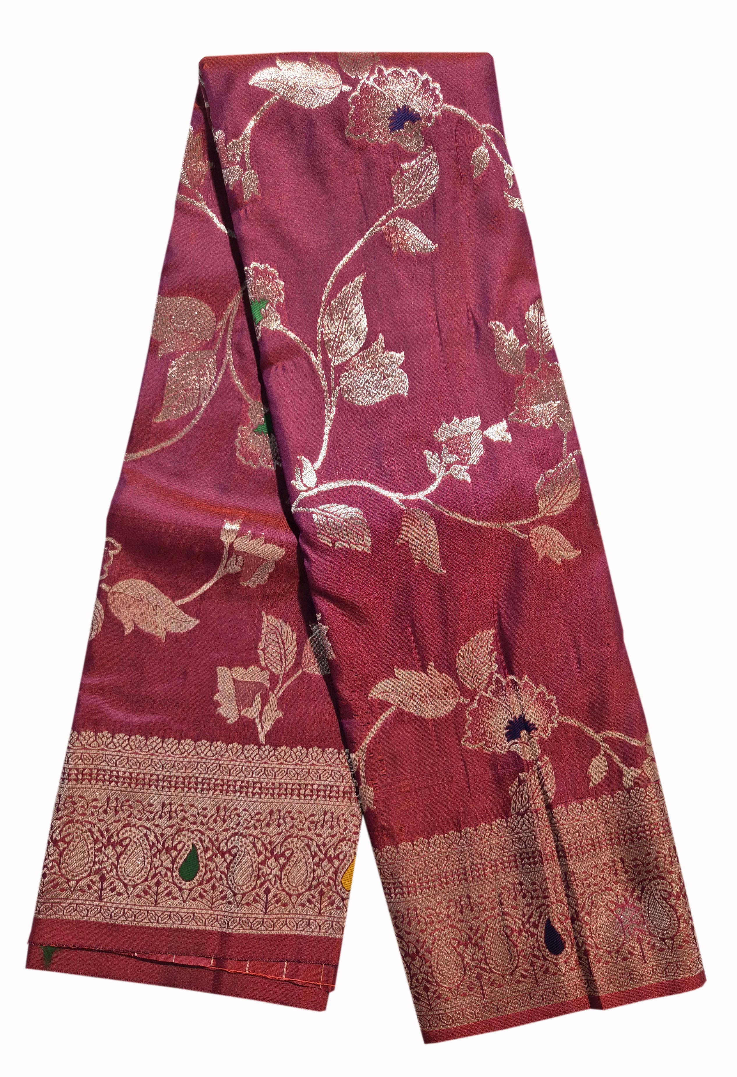 Banarasi semisilk Sarees