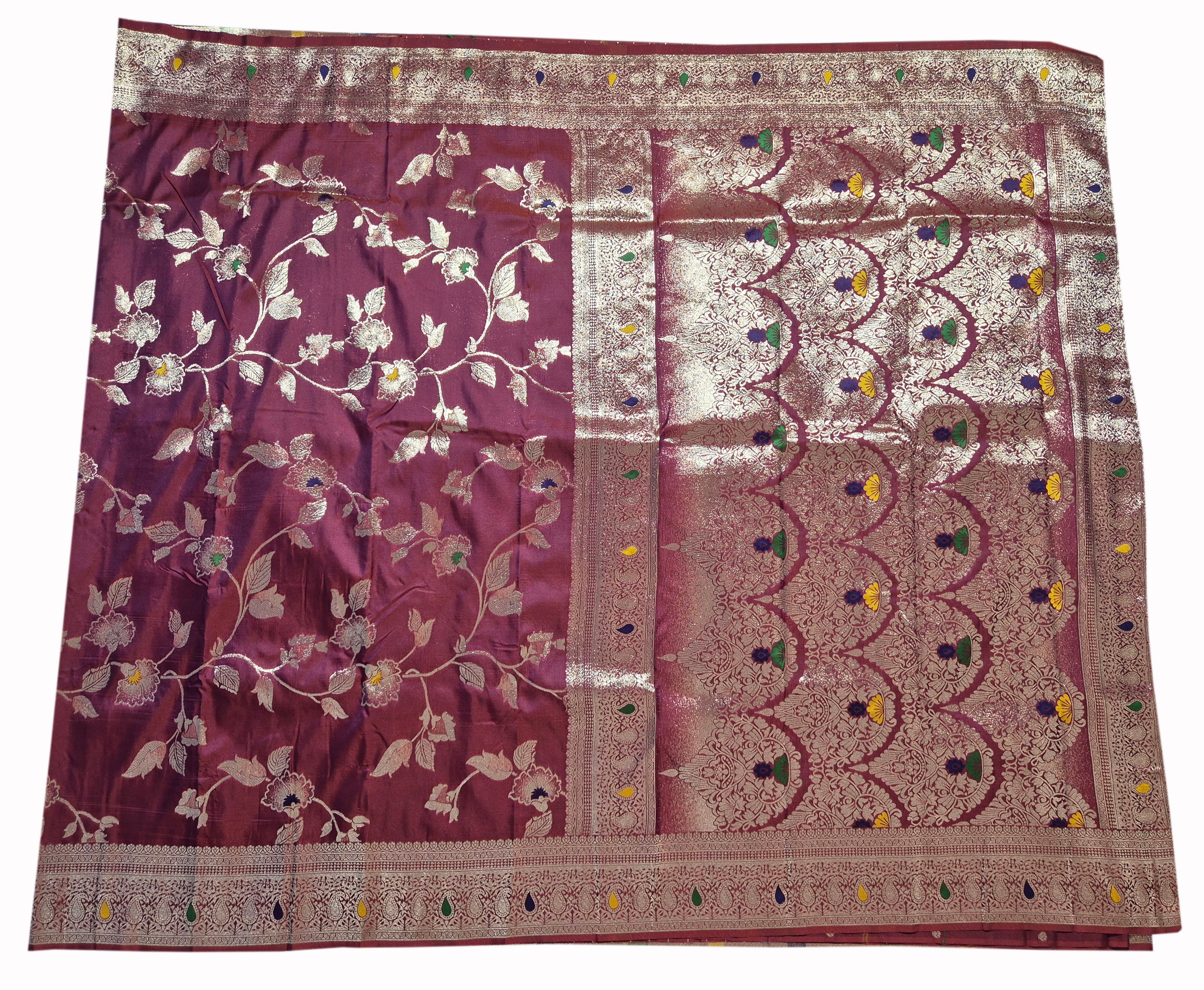 Banarasi semisilk Sarees