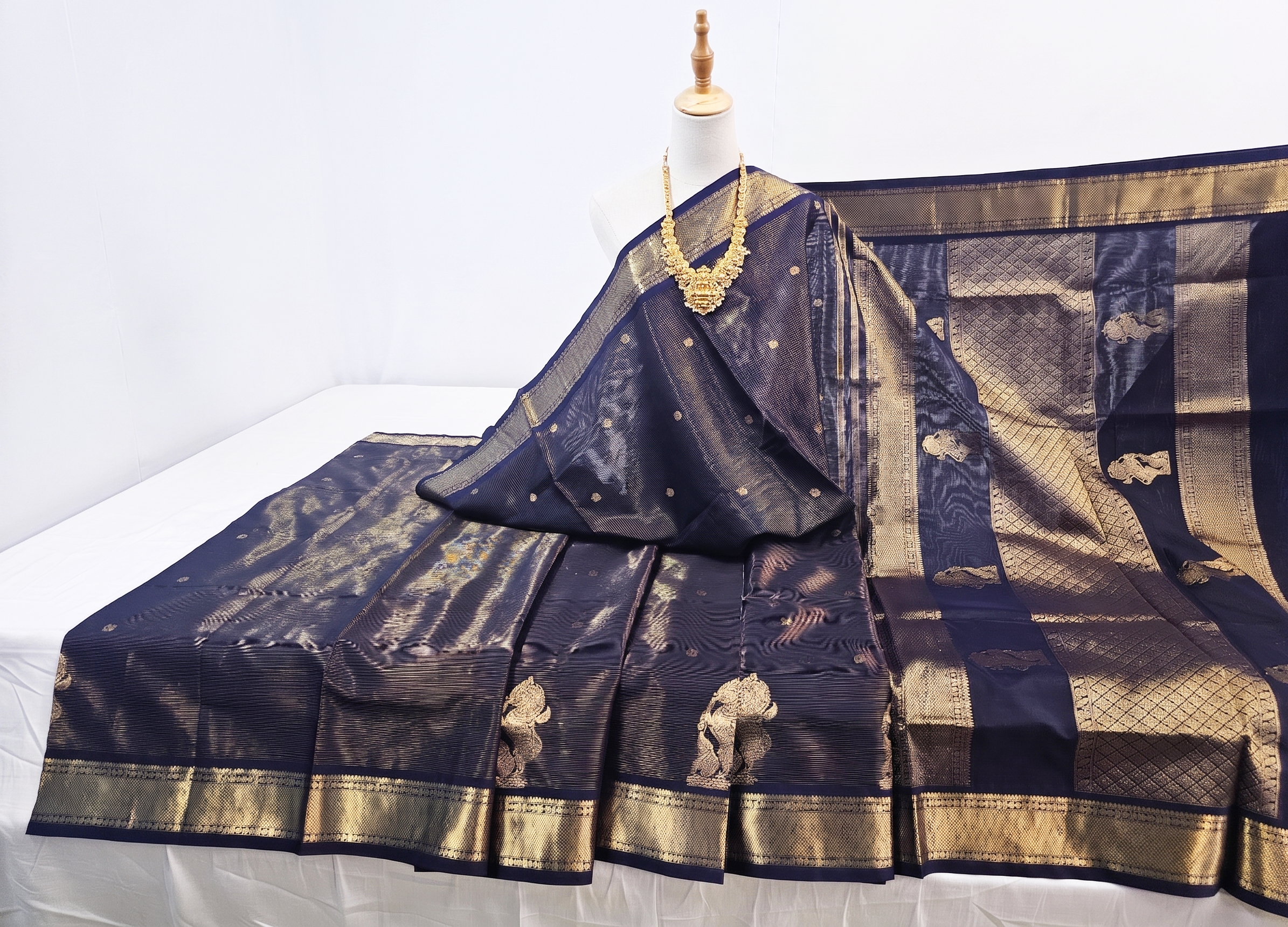 Kanchipuram Pure Silk Cotton Saree