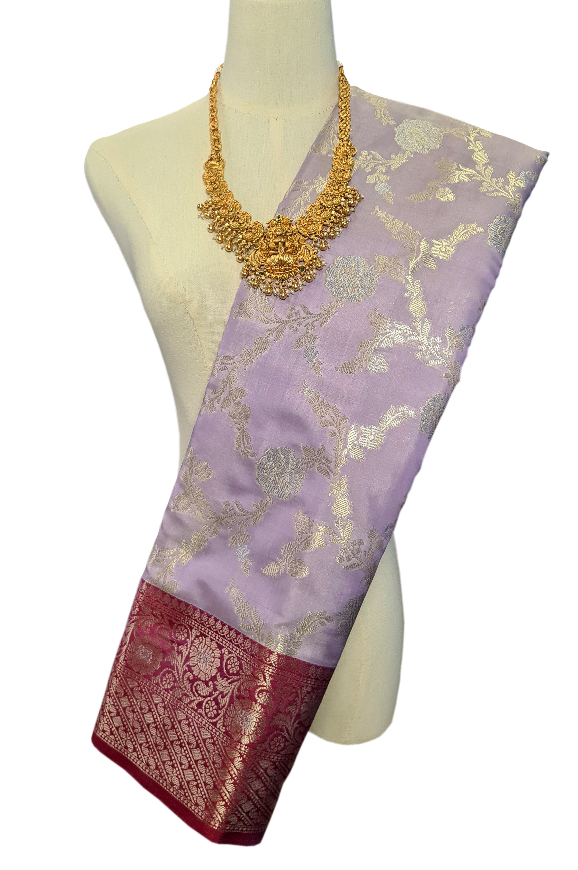 Banarasi Katan Jaal Silk Sarees