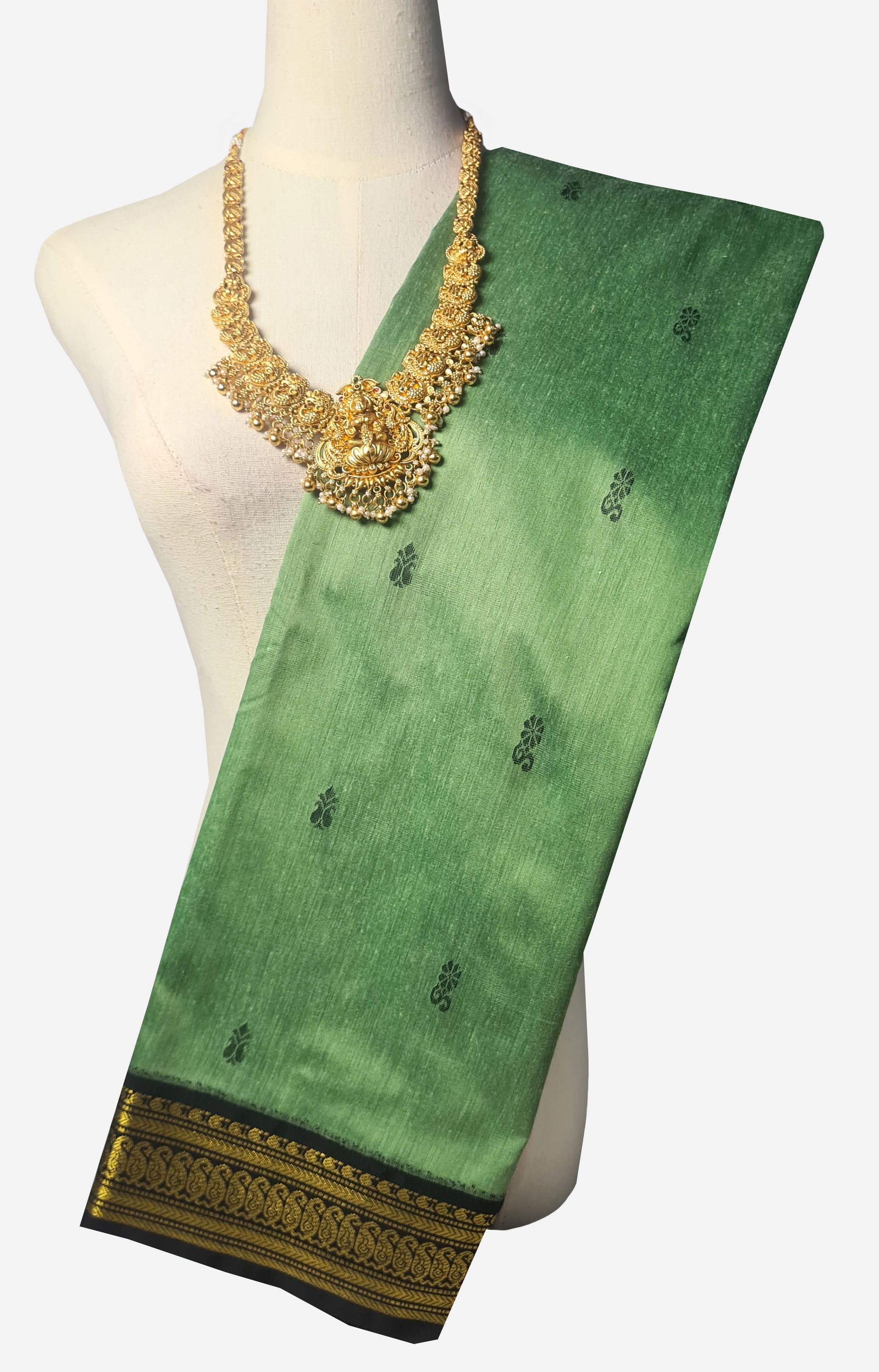 Vairaoosi Agarlic Cotton Silk Sarees