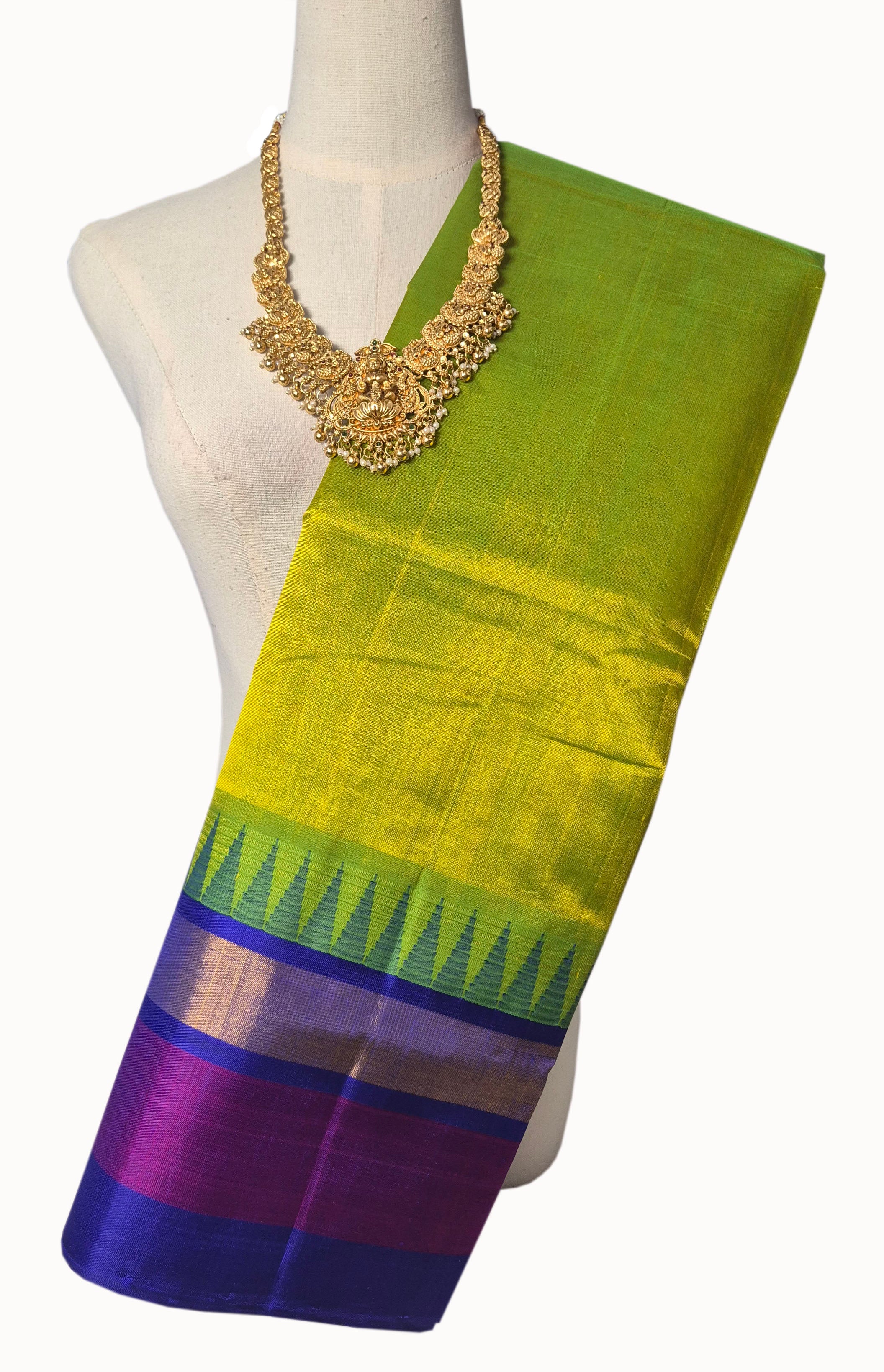 Kanchipuram Pure Silk Cotton Saree