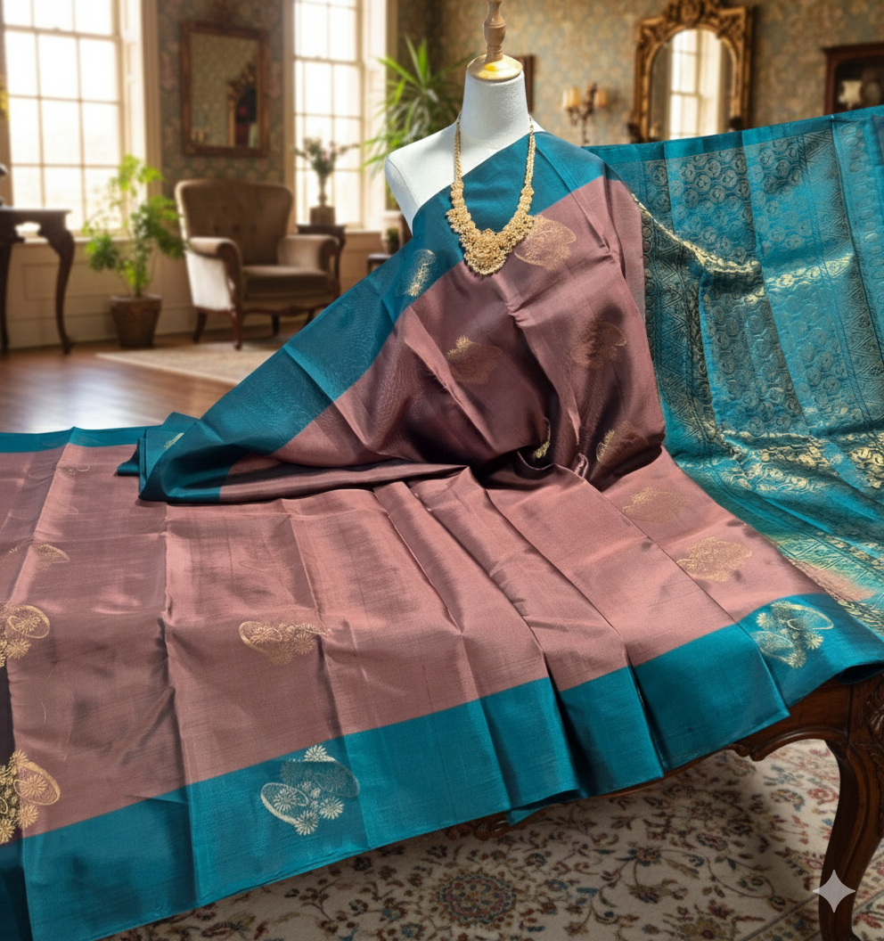 Kanchipuram Pure Soft Silk Saree