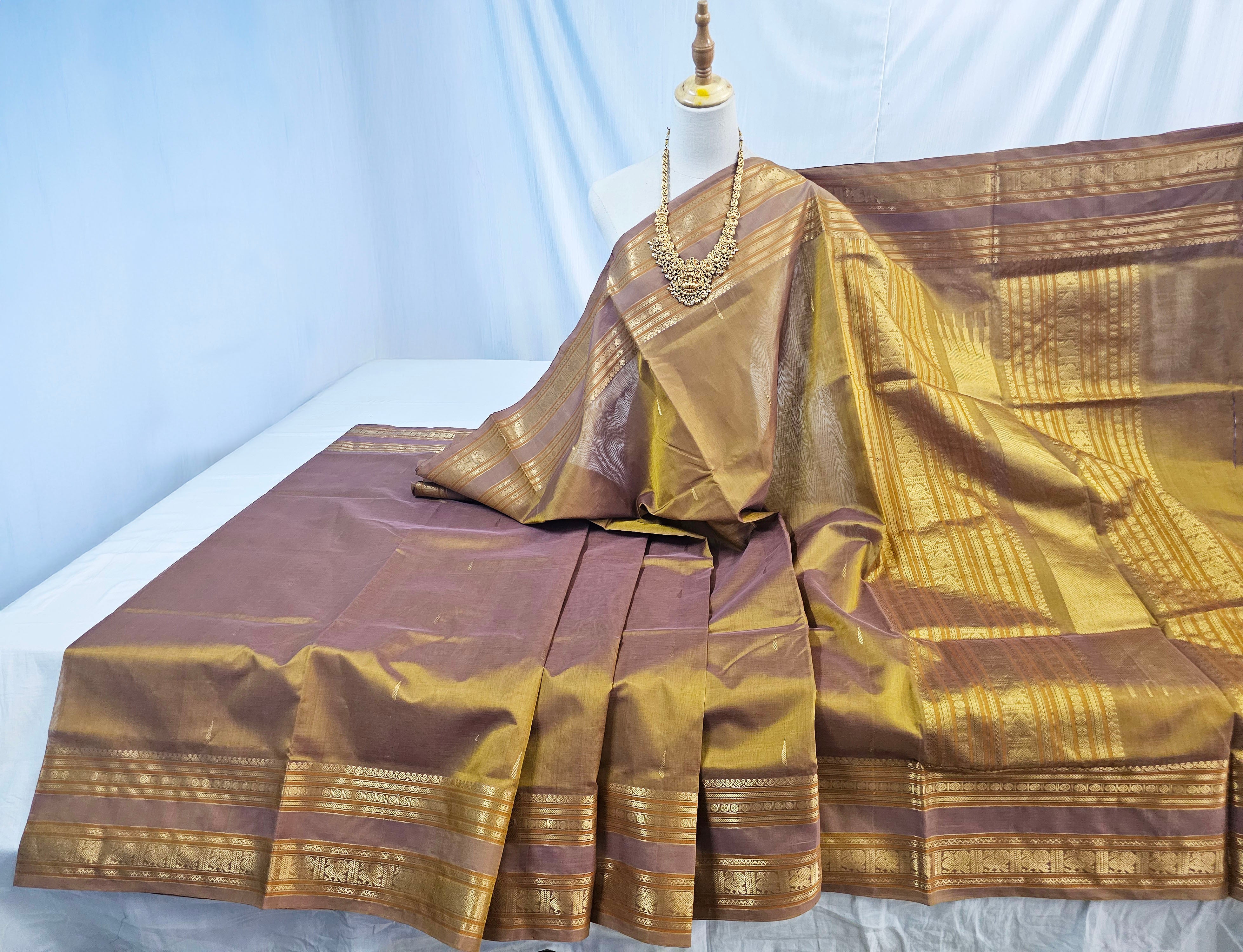 Kanchipuram Pure Silk Cotton Saree