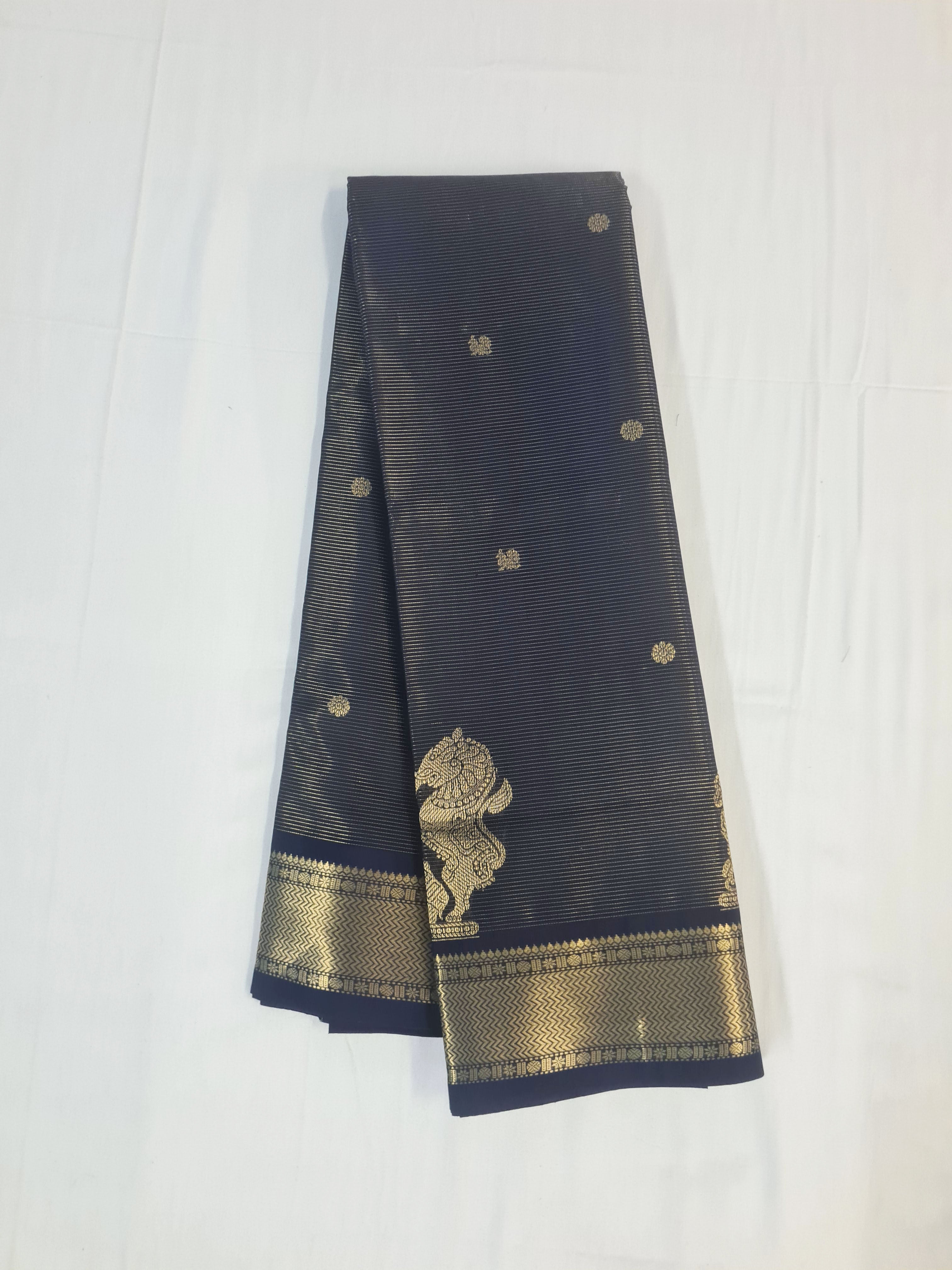 Kanchipuram Pure Silk Cotton Saree