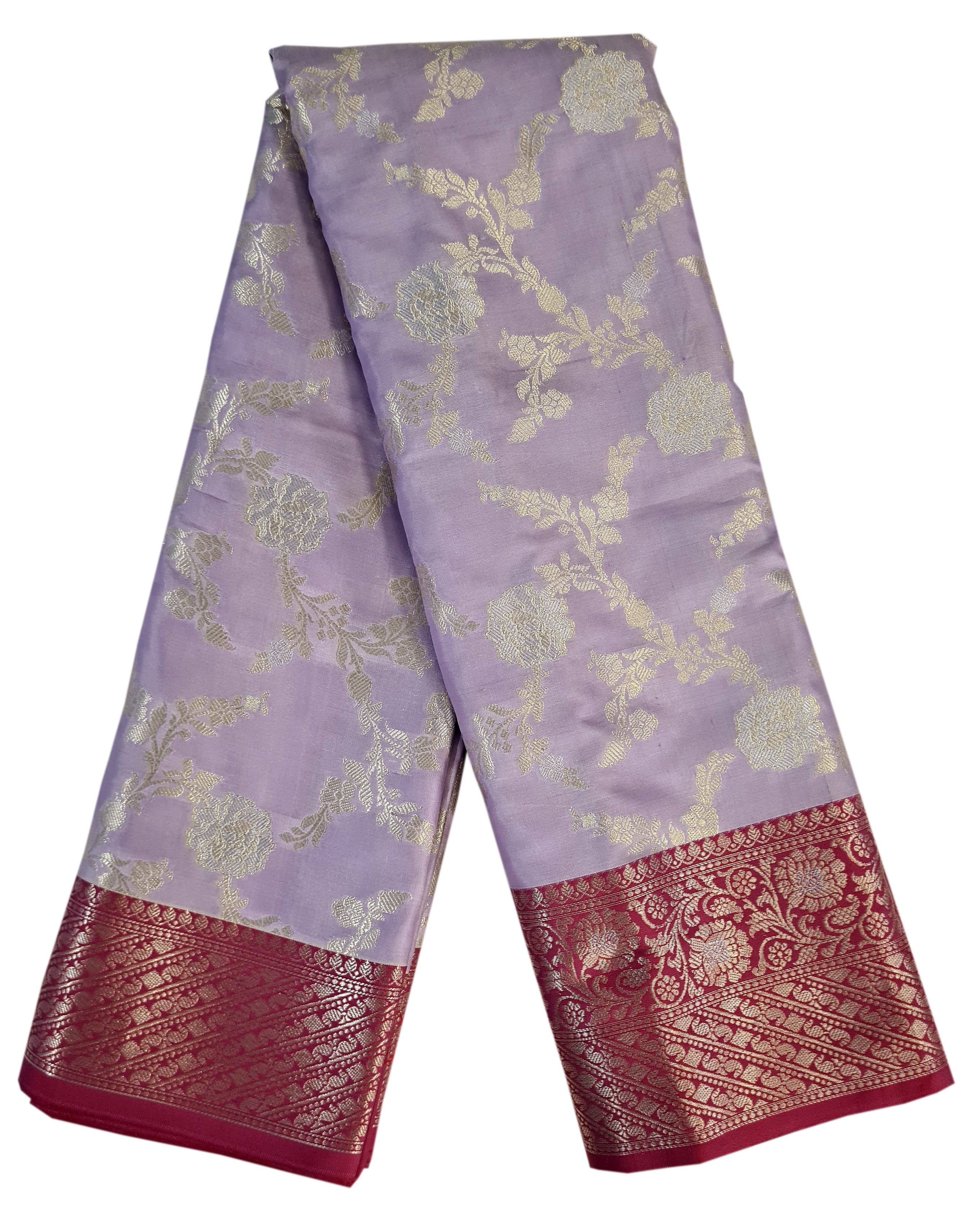 Banarasi Katan Jaal Silk Sarees