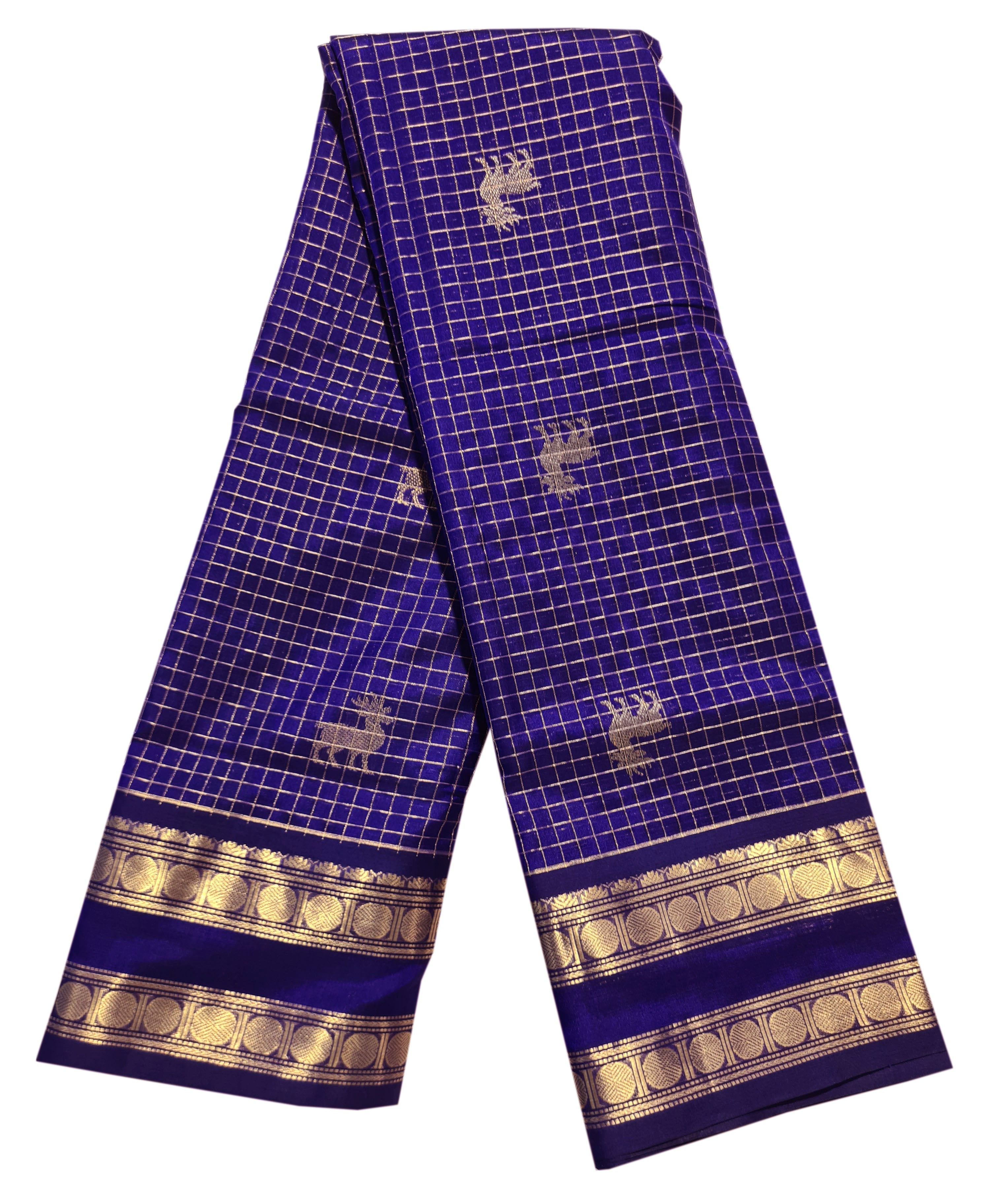 Kanchipuram Pure Silk Cotton Saree