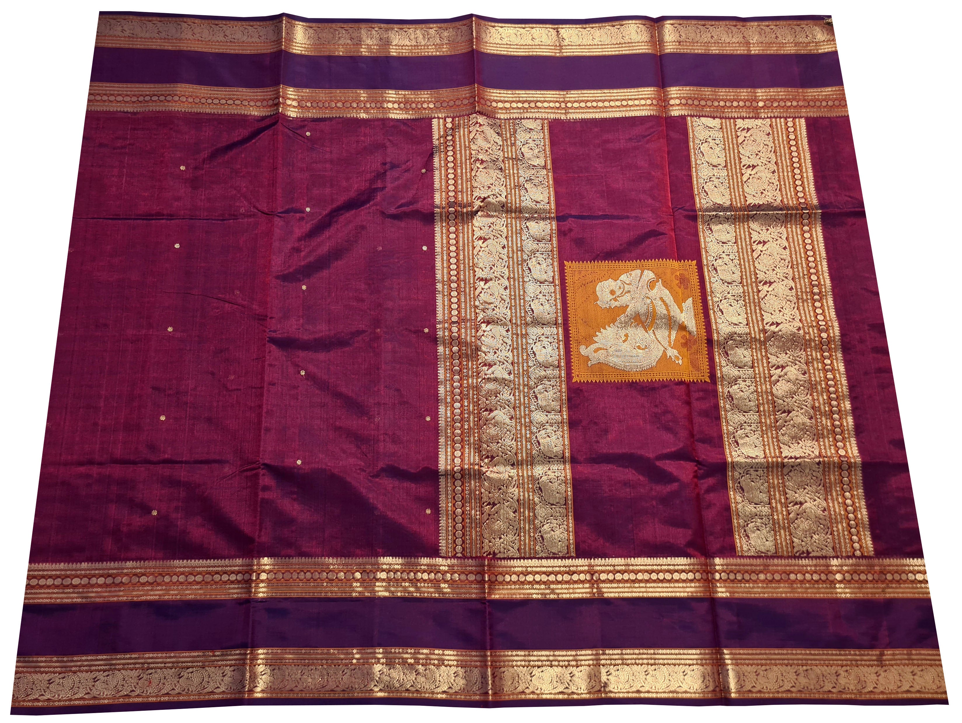 Kanchipuram Pure Silk Cotton Saree