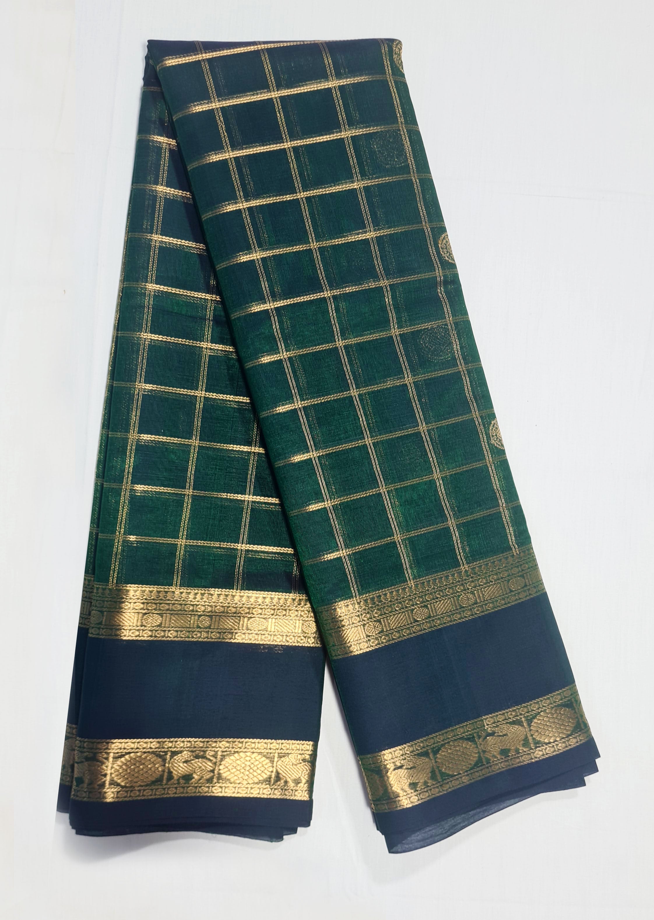 Kanchipuram Pure Silk Cotton Saree