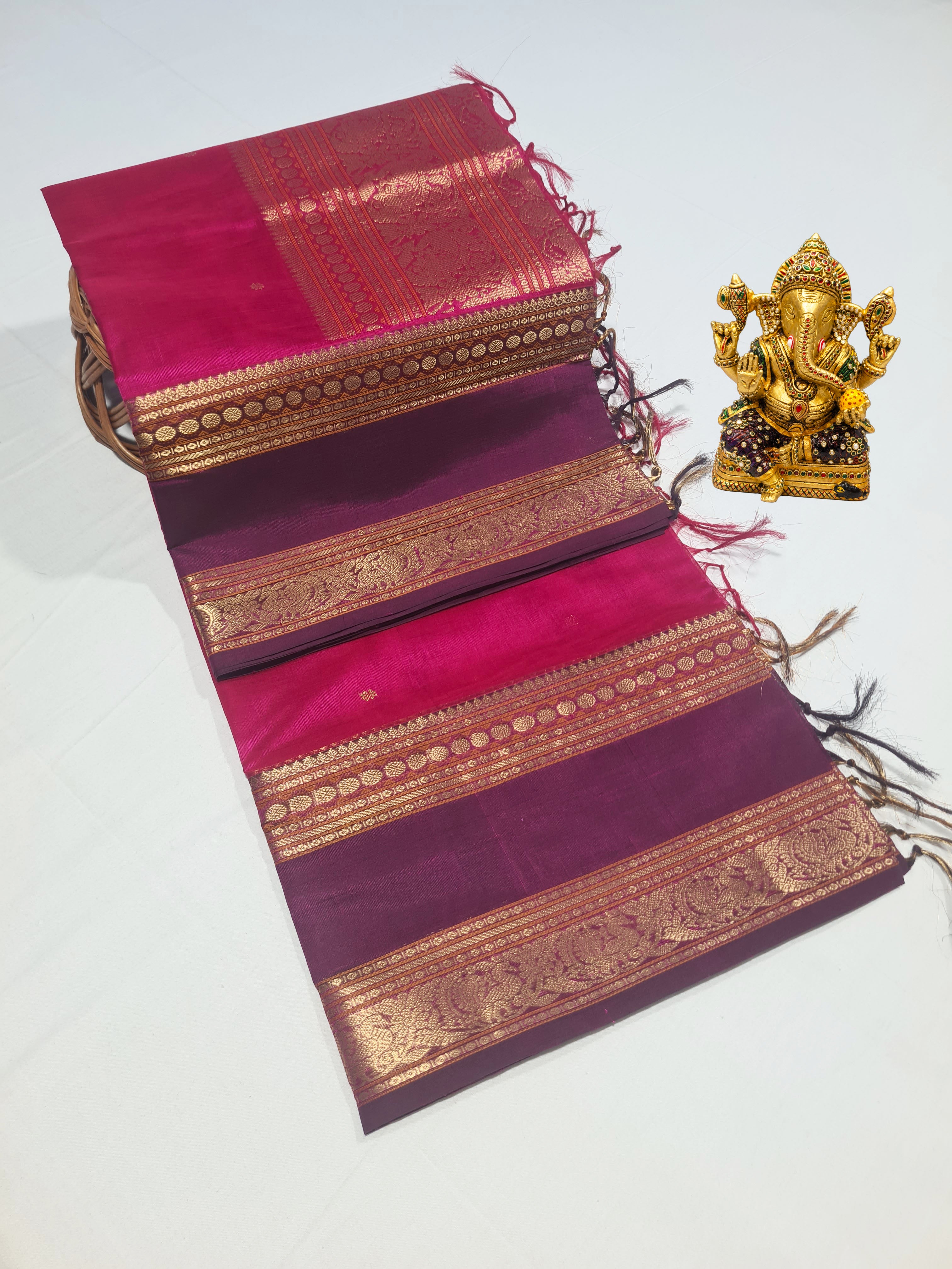 Kanchipuram Pure Silk Cotton Saree