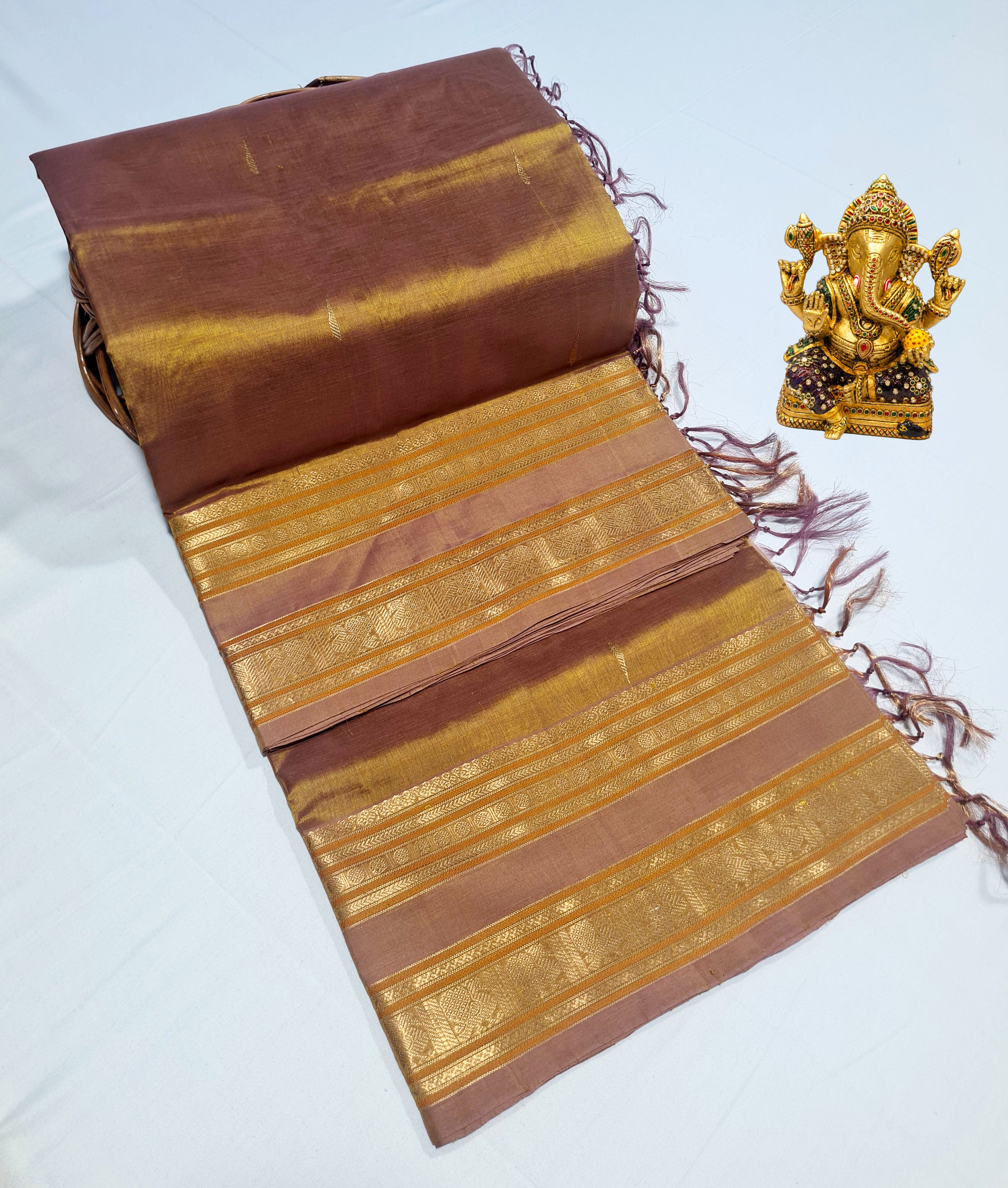 Kanchipuram Pure Silk Cotton Saree